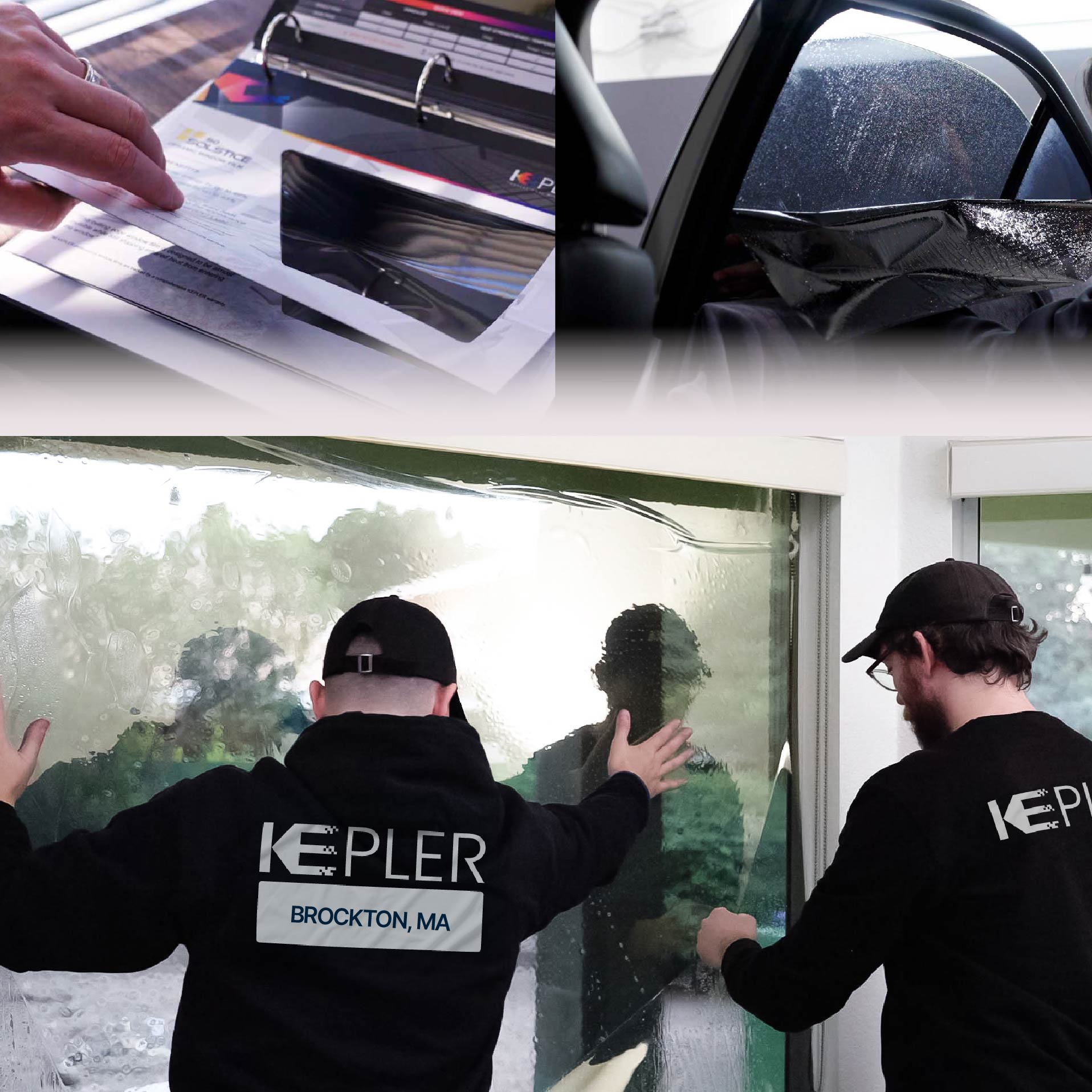 Kepler Specialist Performing Commercial Window Tinting in Brockton Brockton