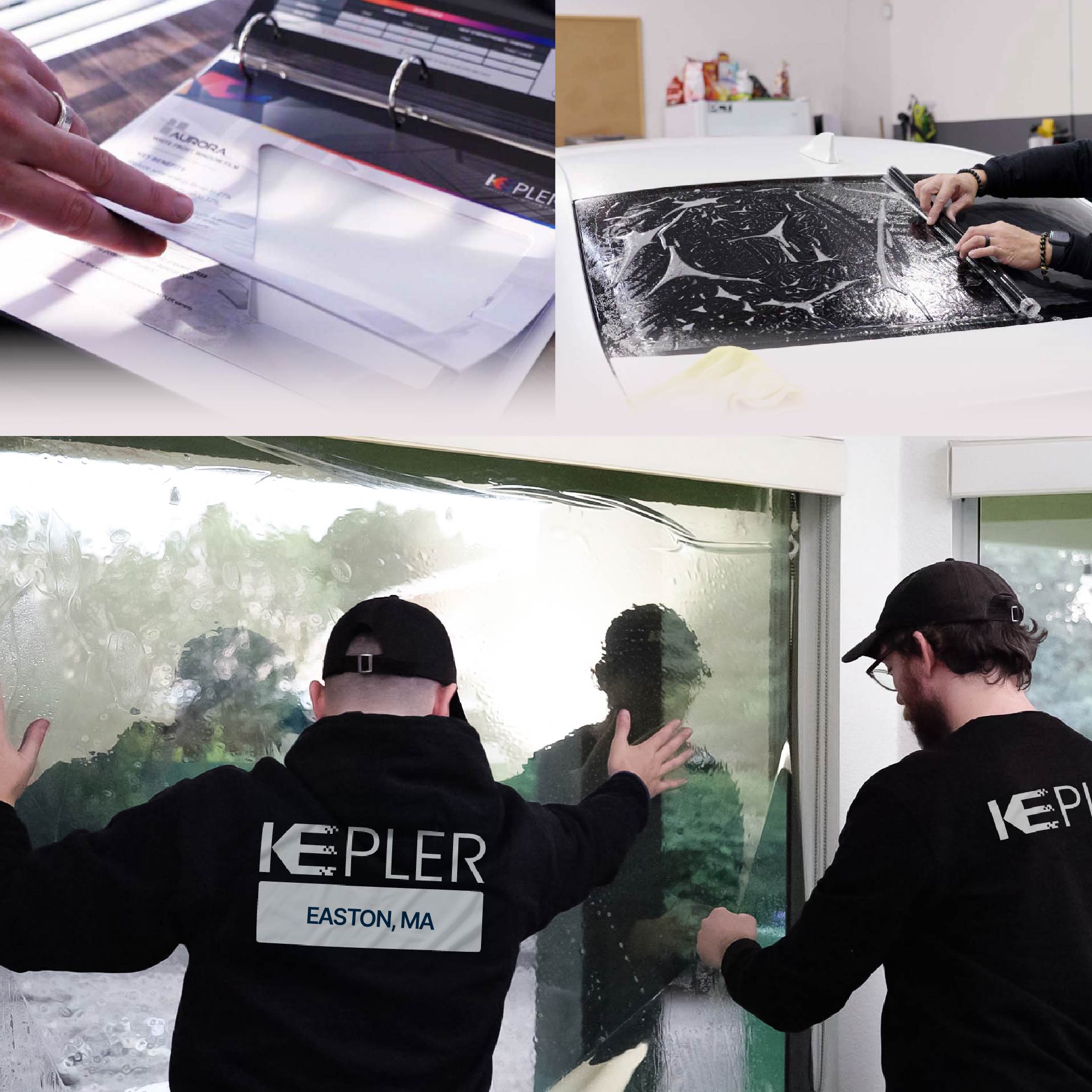 Kepler Specialist Performing Commercial Window Tinting in Easton Easton