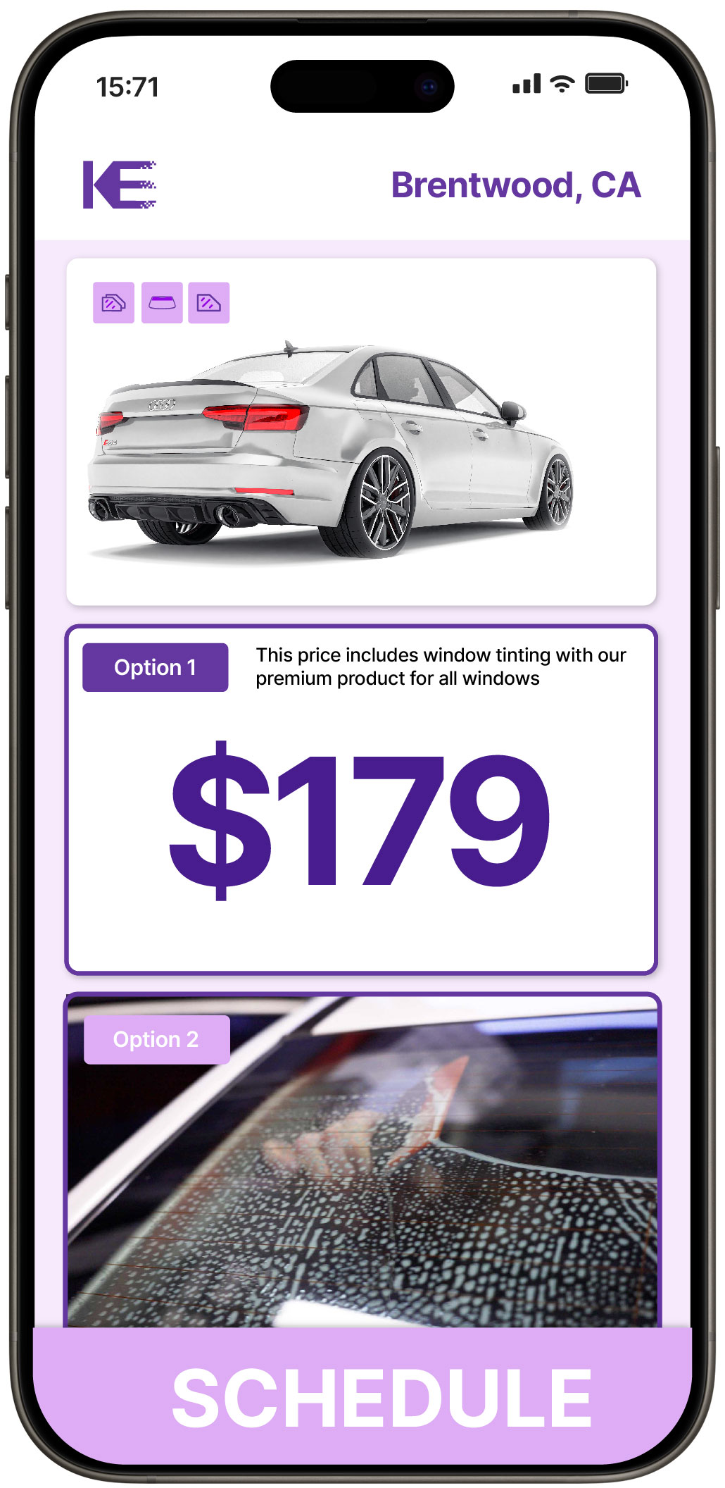 View Reasonable Car Window Tinting Prices in Brentwood, California