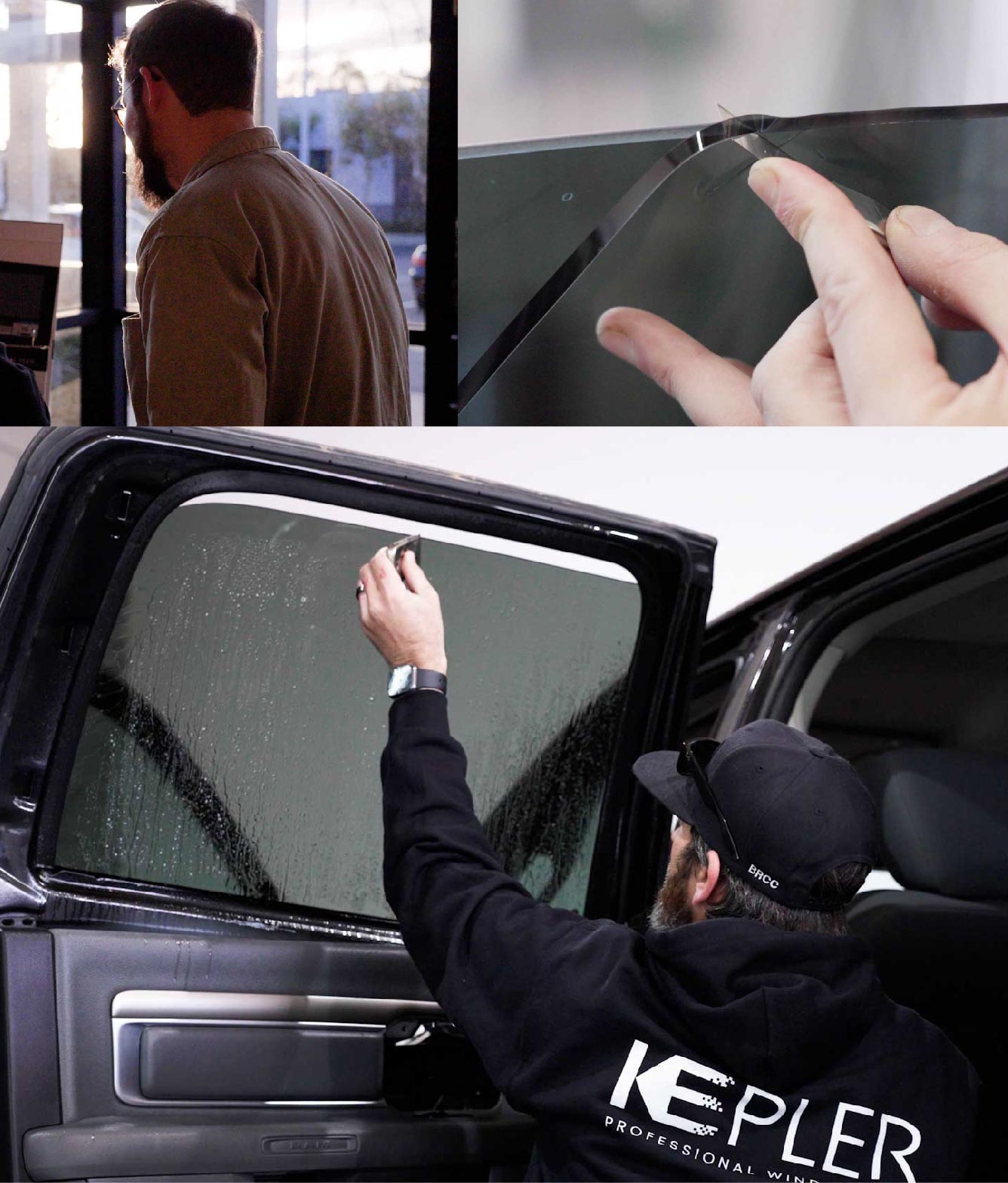 Kepler Window Tinting Specialists at Work in Brigham City, Utah