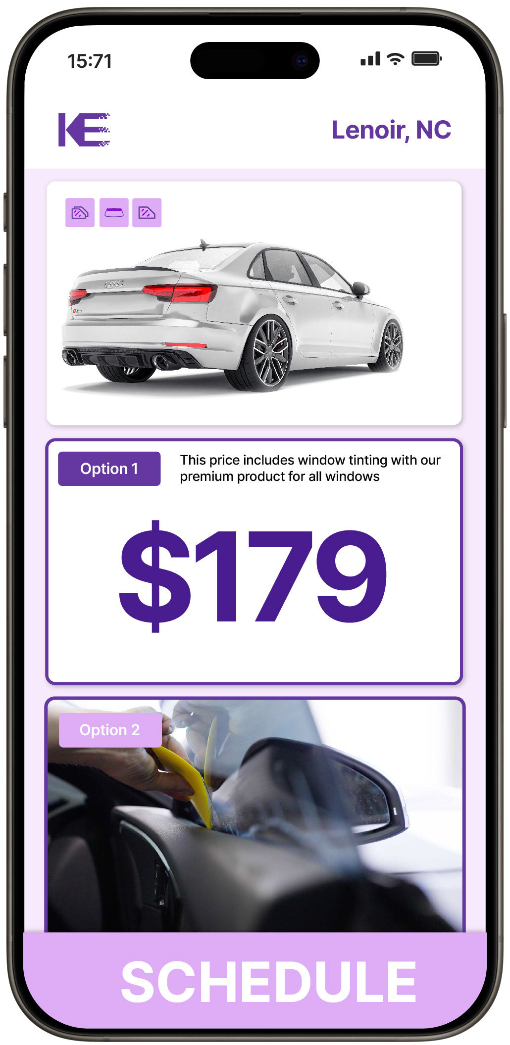 View Reasonable Car Window Tinting Rates in Lenoir, North Carolina