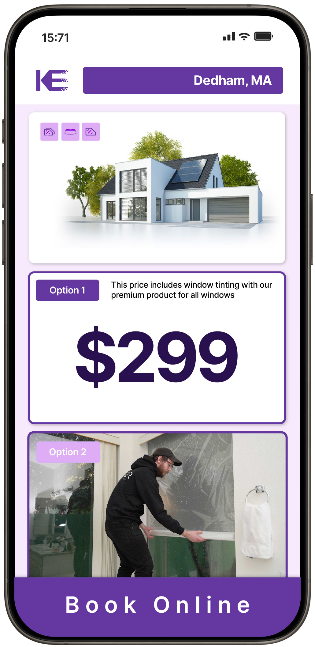 View Affordable Home Window Tinting Prices in Dedham, Massachusetts