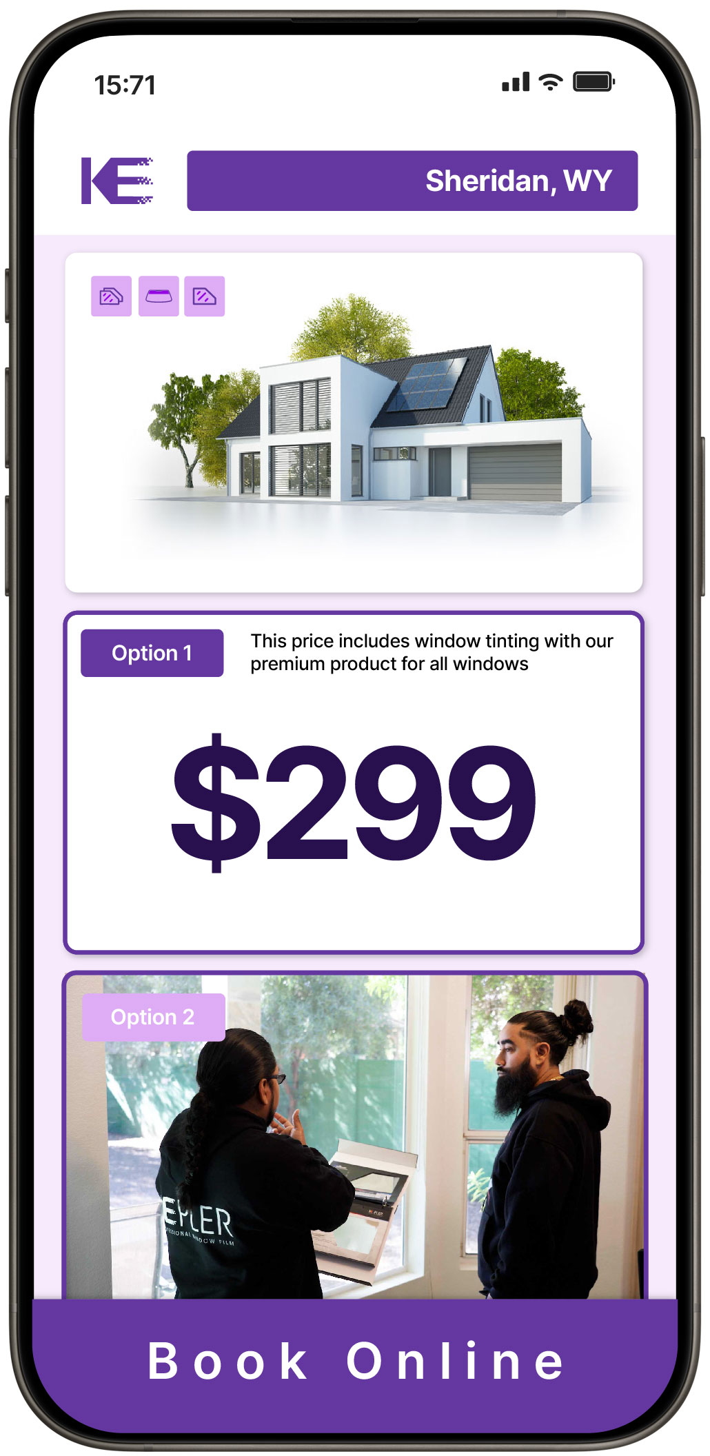 View Competitive Home Window Tinting Costs in Sheridan, Wyoming