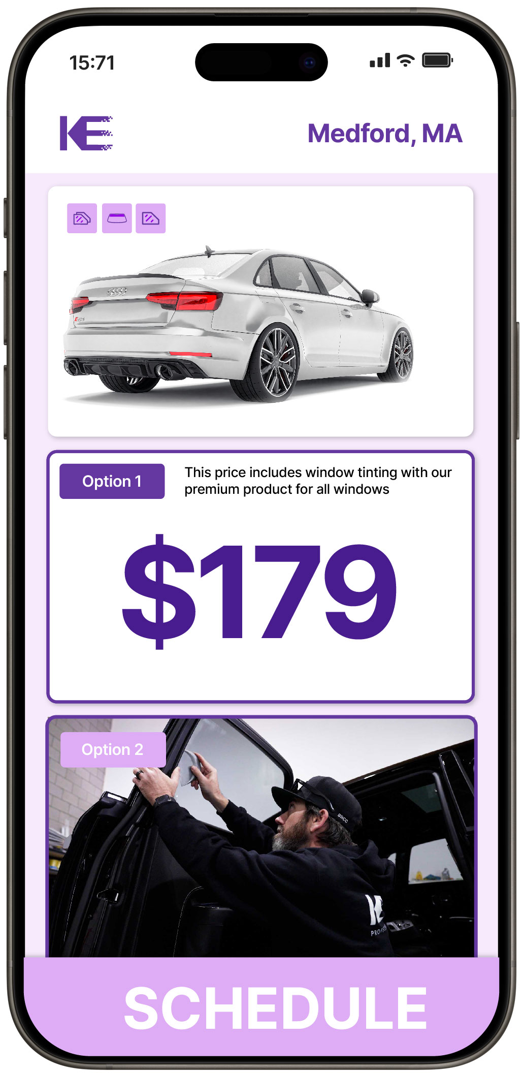 View Affordable Car Window Tinting Costs in Medford, Massachusetts