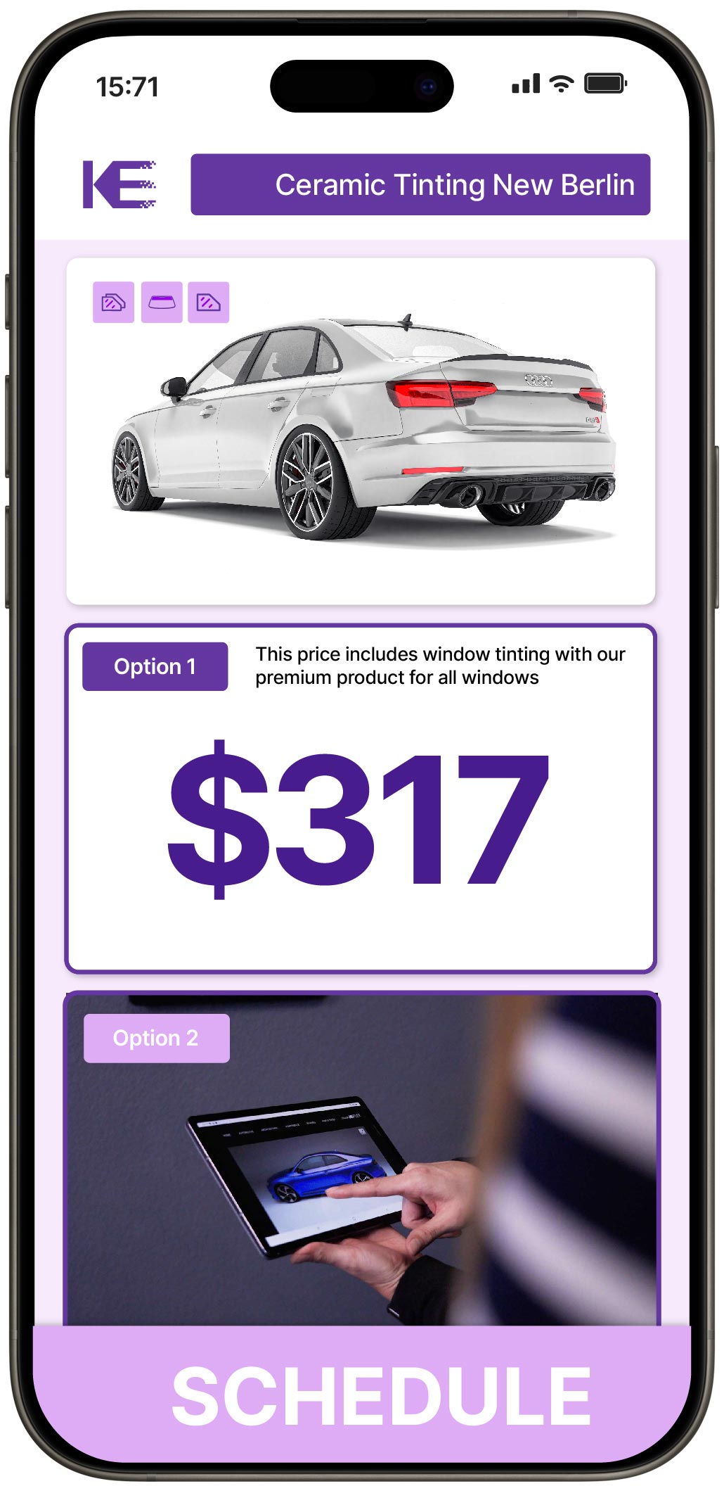 View Competitive Ceramic Window Tinting Prices in New Berlin, Wisconsin