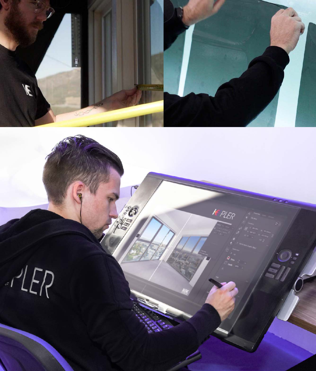 Kepler Specialist Performing Commercial Window Tinting in Auburn Auburn