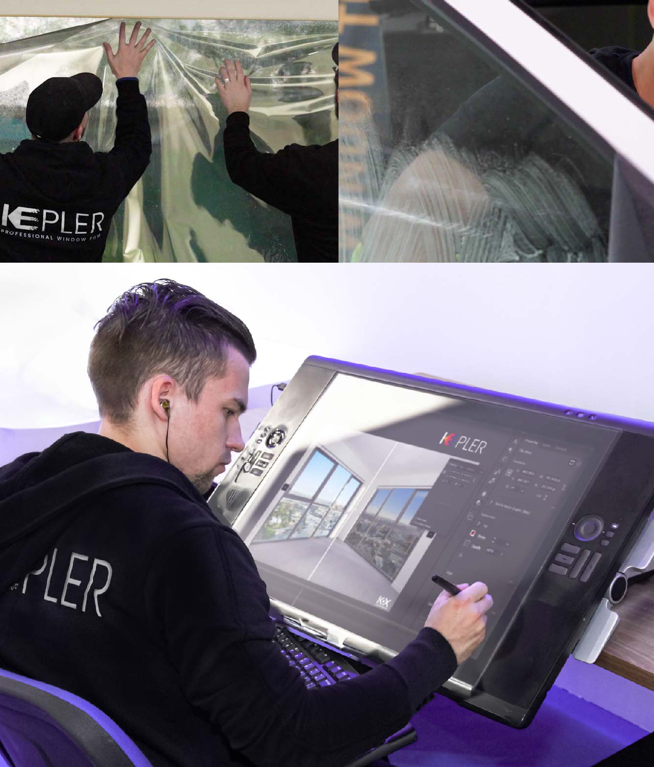 Kepler Specialist Performing Commercial Window Tinting in Wasco Wasco