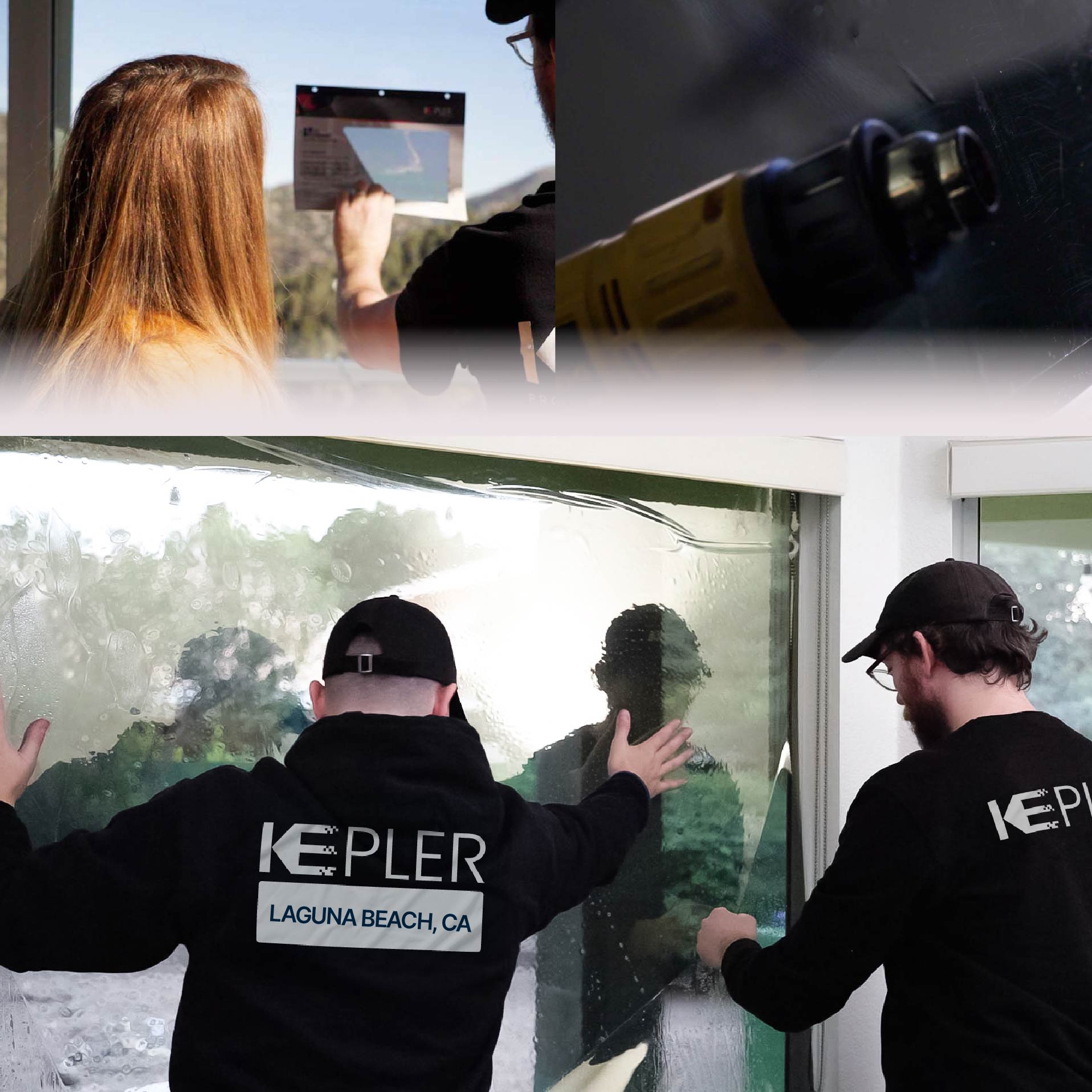 Kepler Specialist Performing Commercial Window Tinting in Laguna Beach Laguna Beach