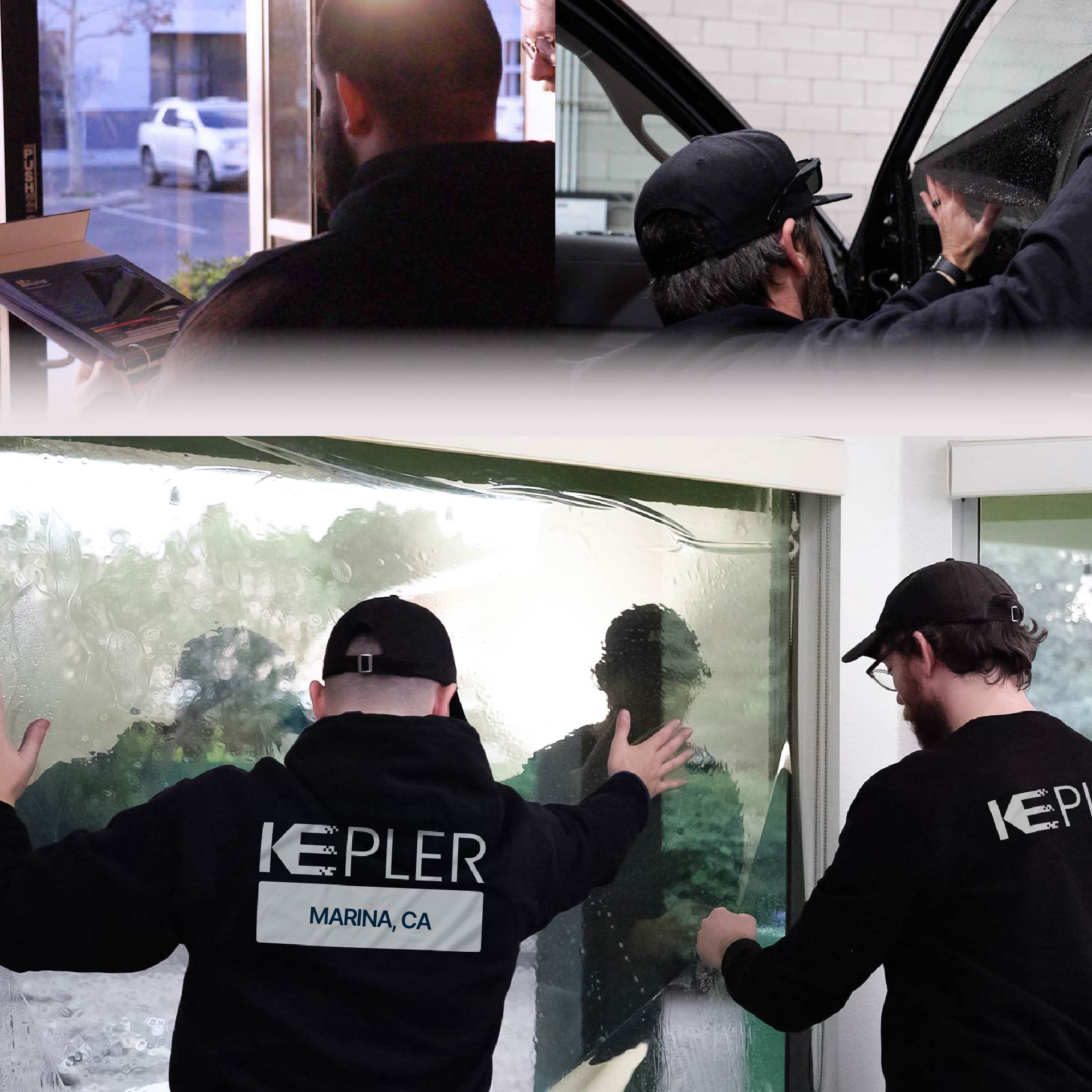 Kepler Specialist Performing Commercial Window Tinting in Marina Marina