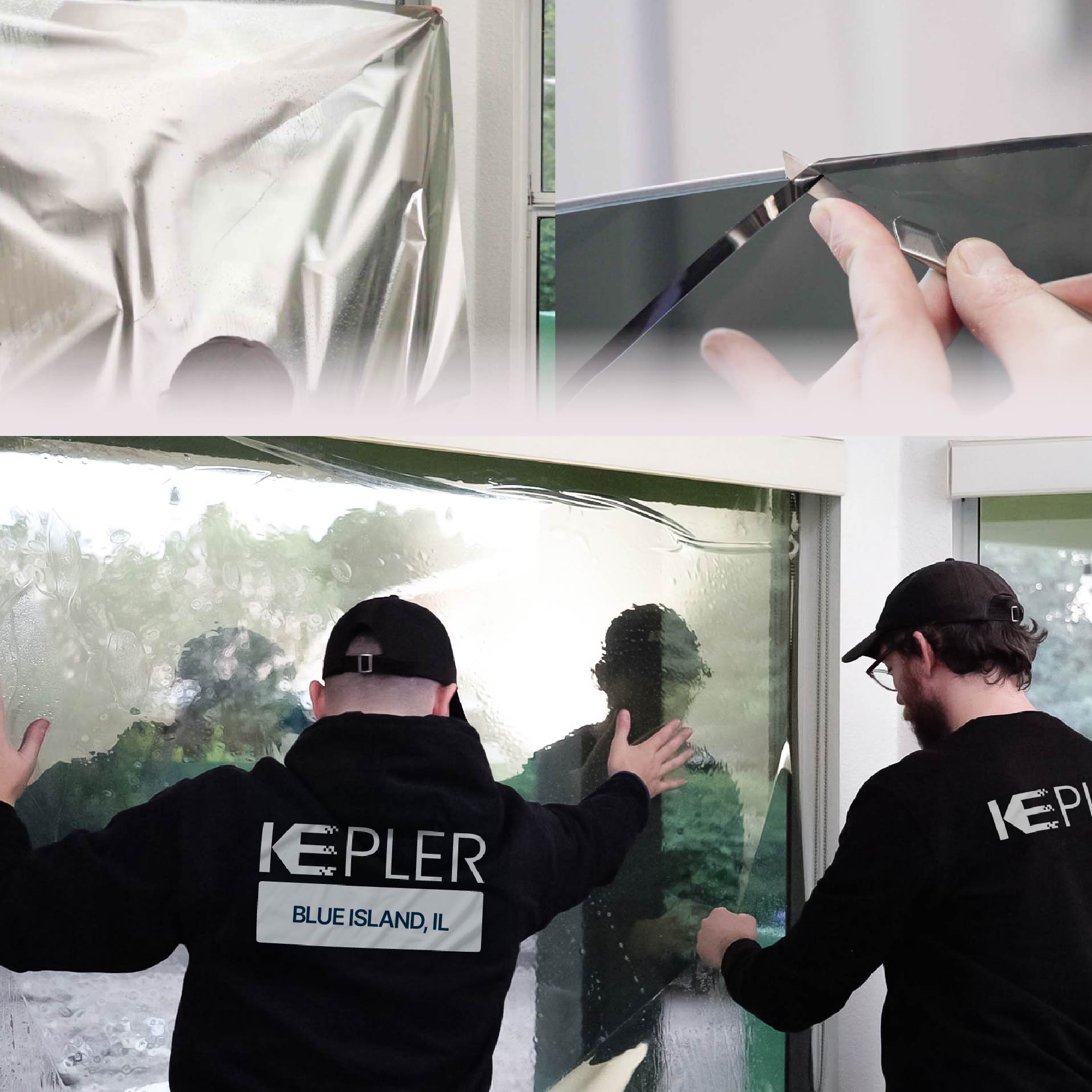 Kepler Specialist Performing Commercial Window Tinting in Blue Island Blue Island