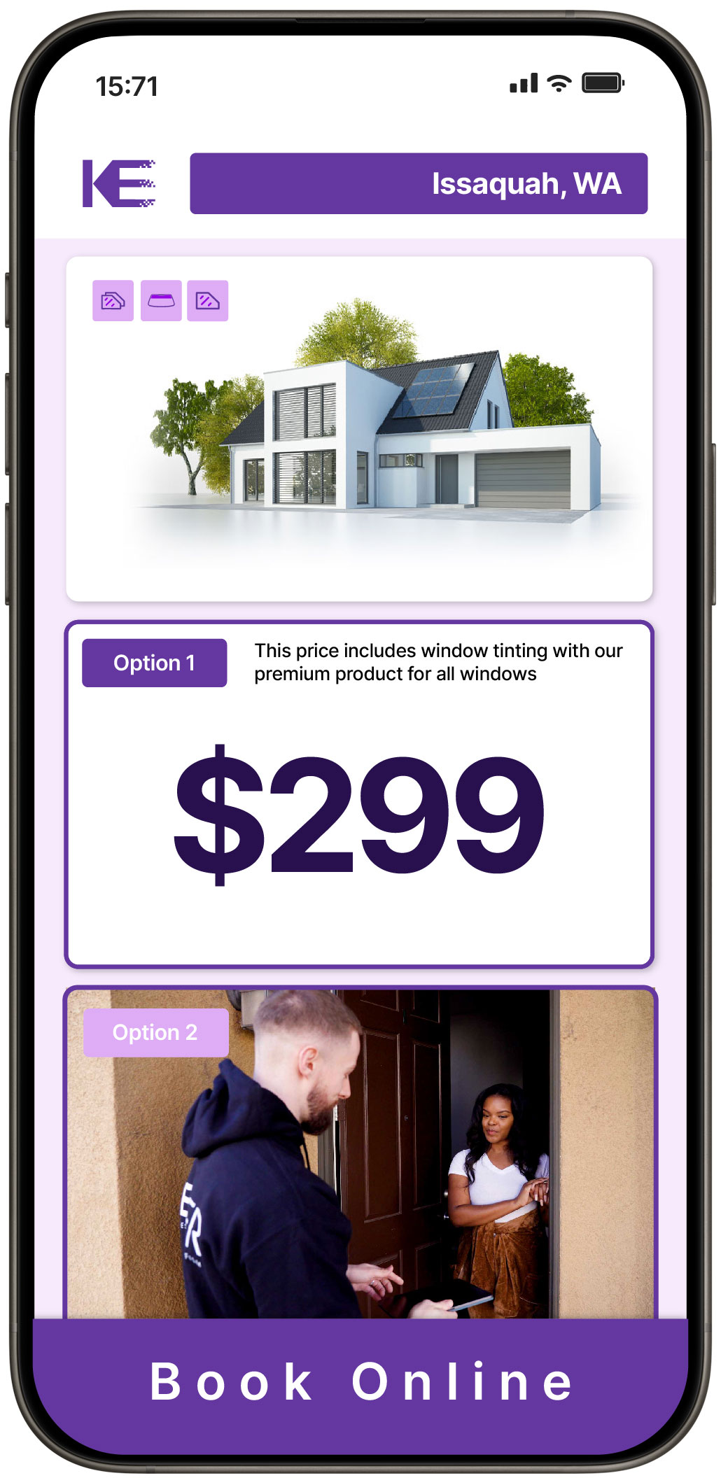 View Competitive Home Window Tinting Costs in Issaquah, Washington