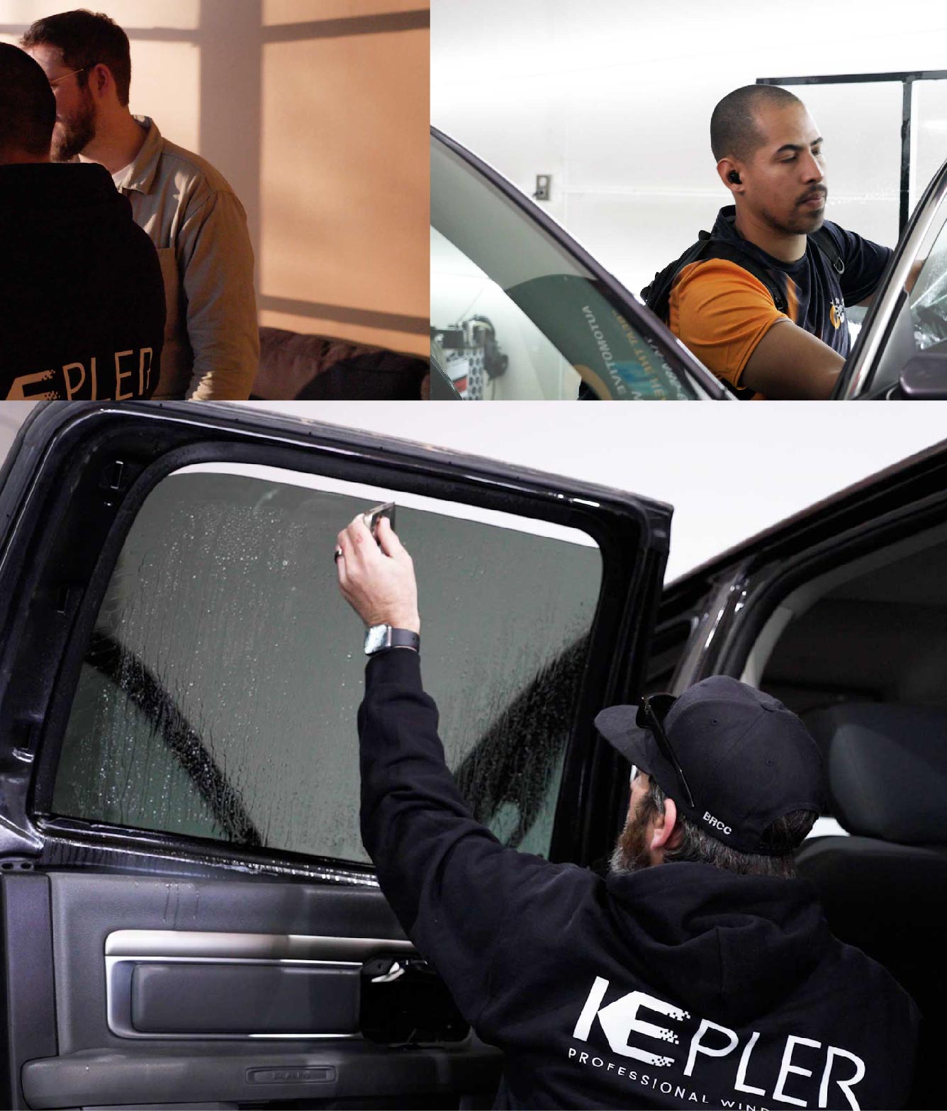 Kepler Window Tinting Specialists at Work in Pacific Grove, California