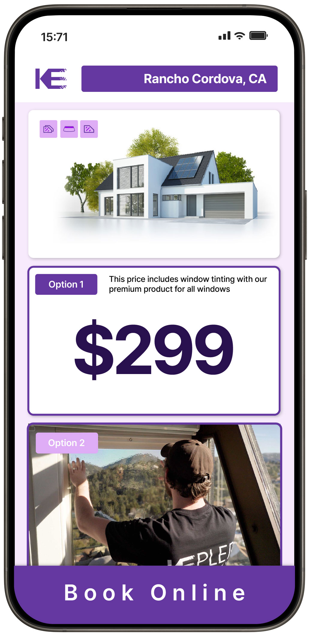 View Reasonable Home Window Tinting Costs in Rancho Cordova, California