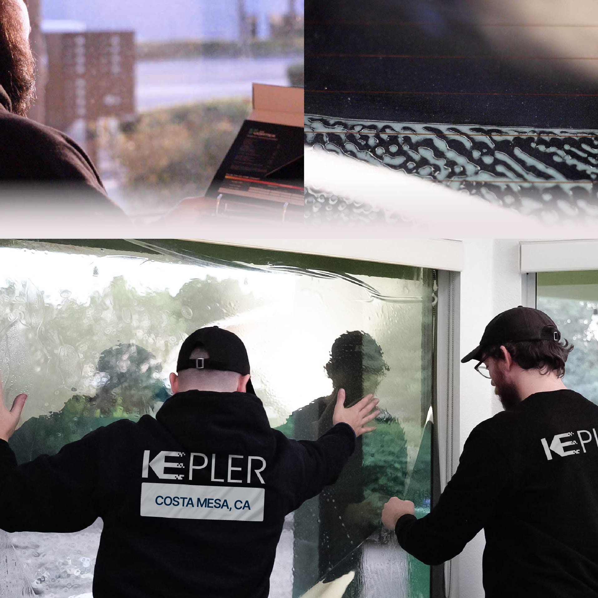 Kepler Specialist Performing Commercial Window Tinting in Costa Mesa Costa Mesa