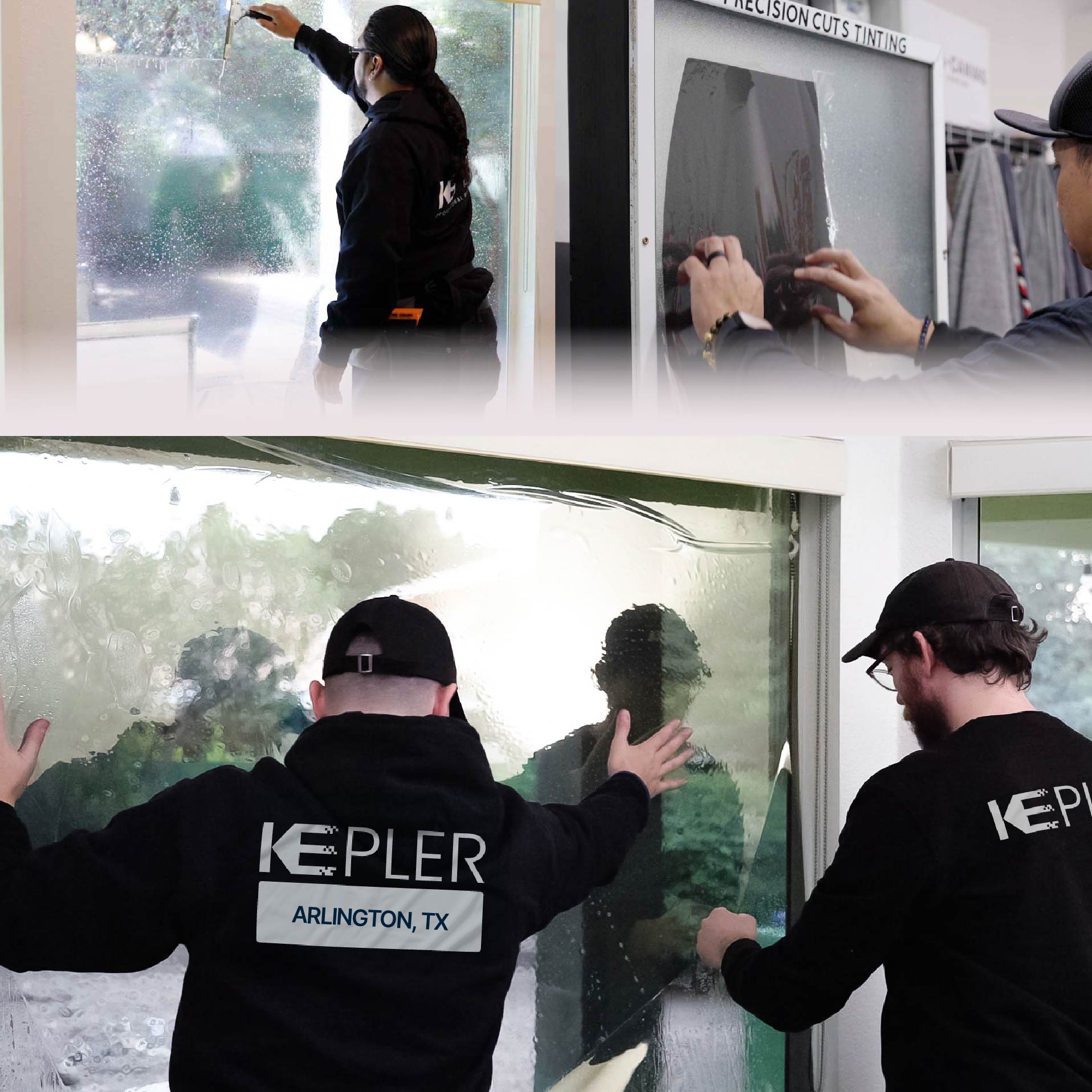 Kepler Specialist Performing Commercial Window Tinting in Arlington Arlington