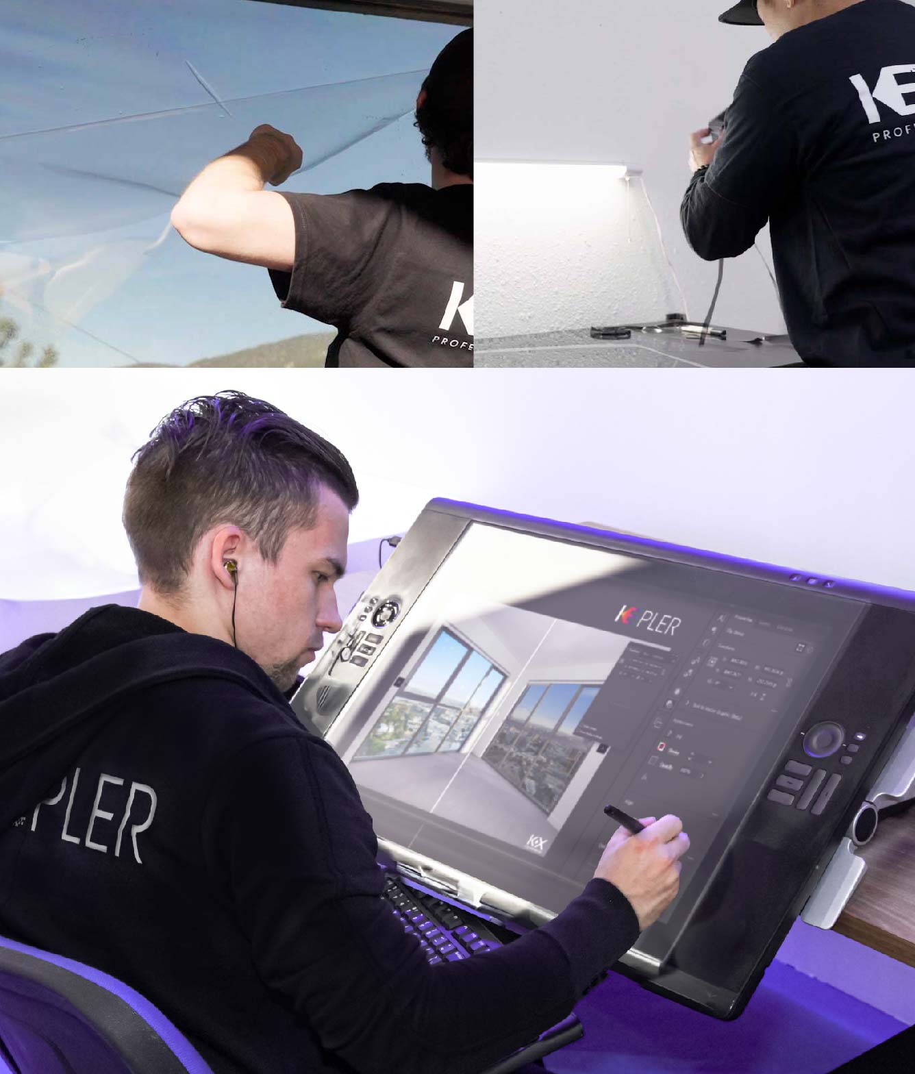 Kepler Specialist Performing Commercial Window Tinting in Ellensburg Ellensburg