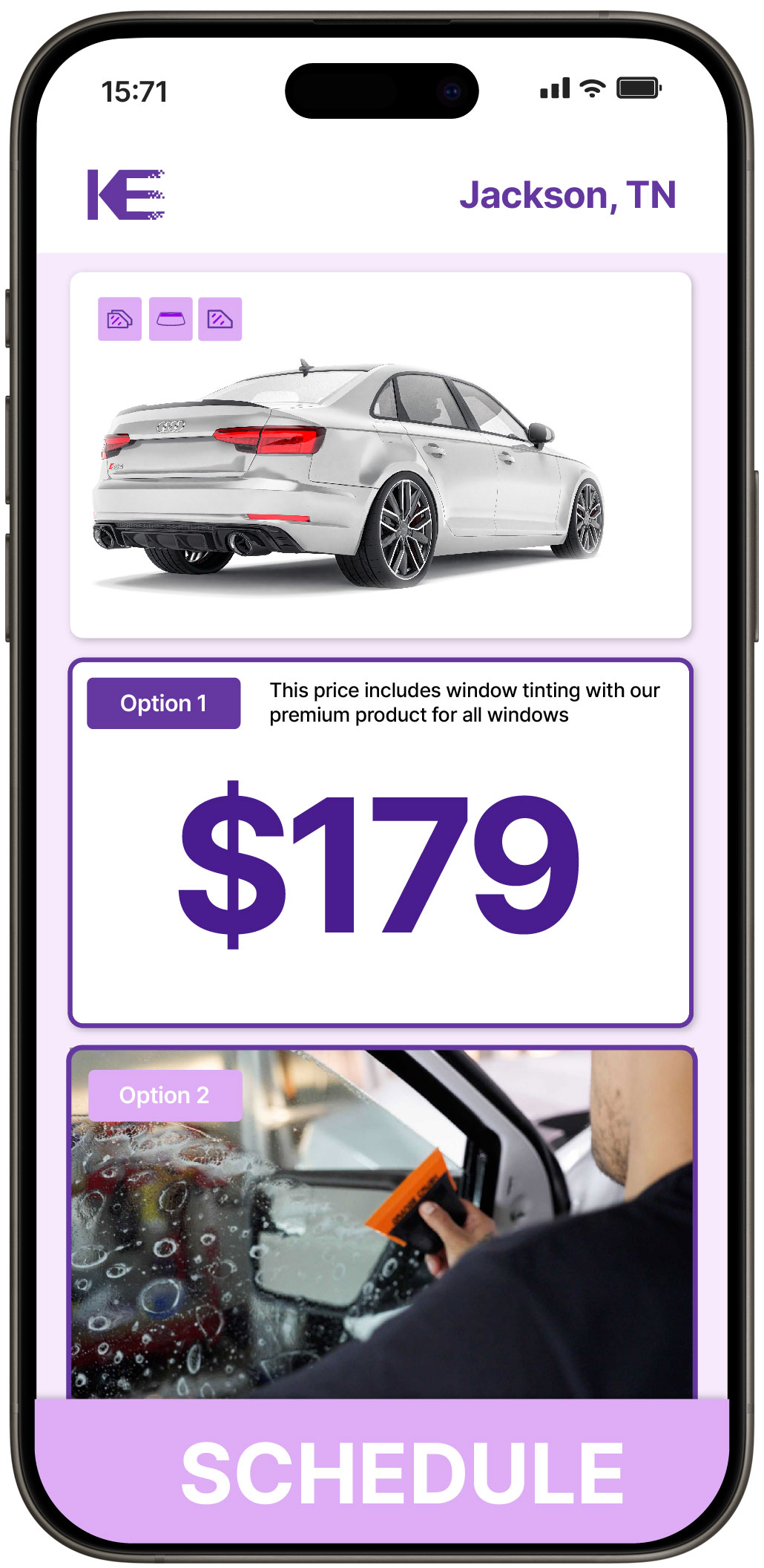 View Reasonable Car Window Tinting Prices in Jackson, Tennessee