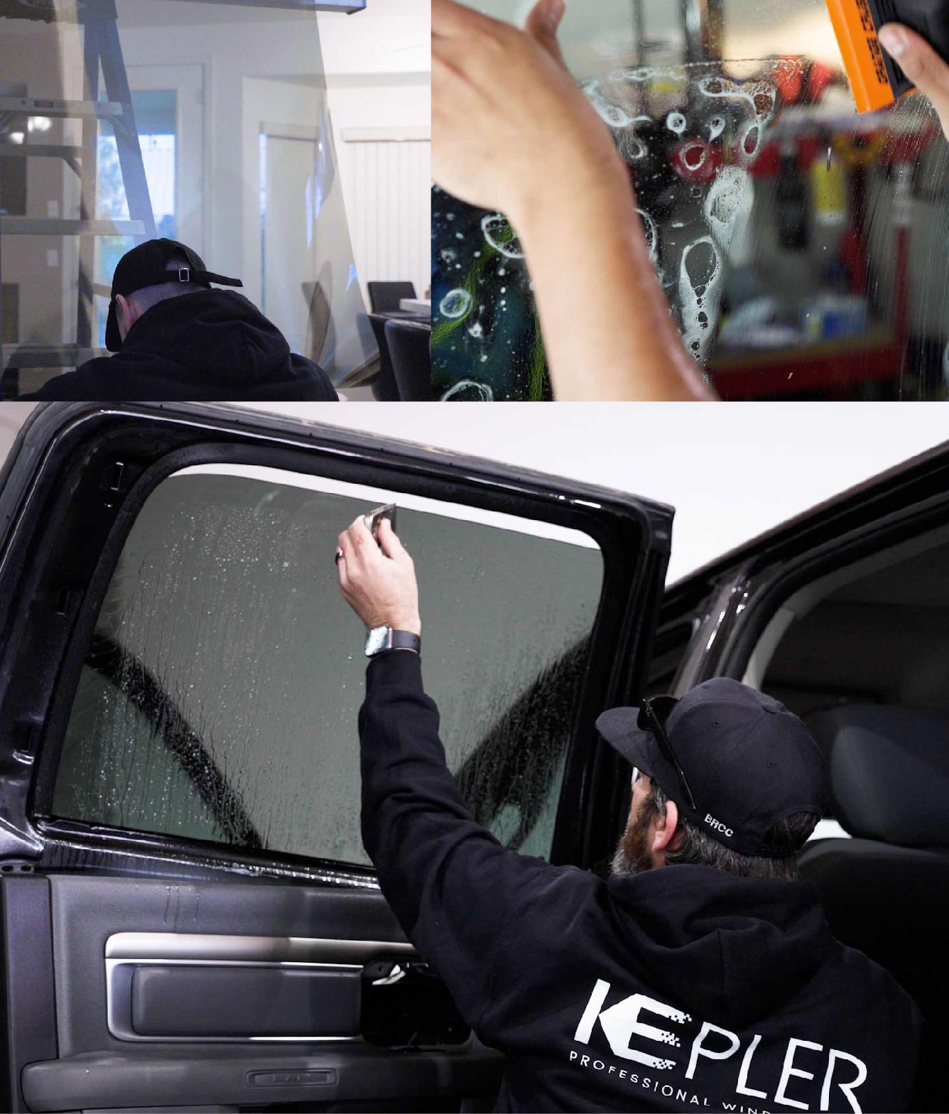 Kepler Window Tinting Specialists at Work in Florence, South Carolina