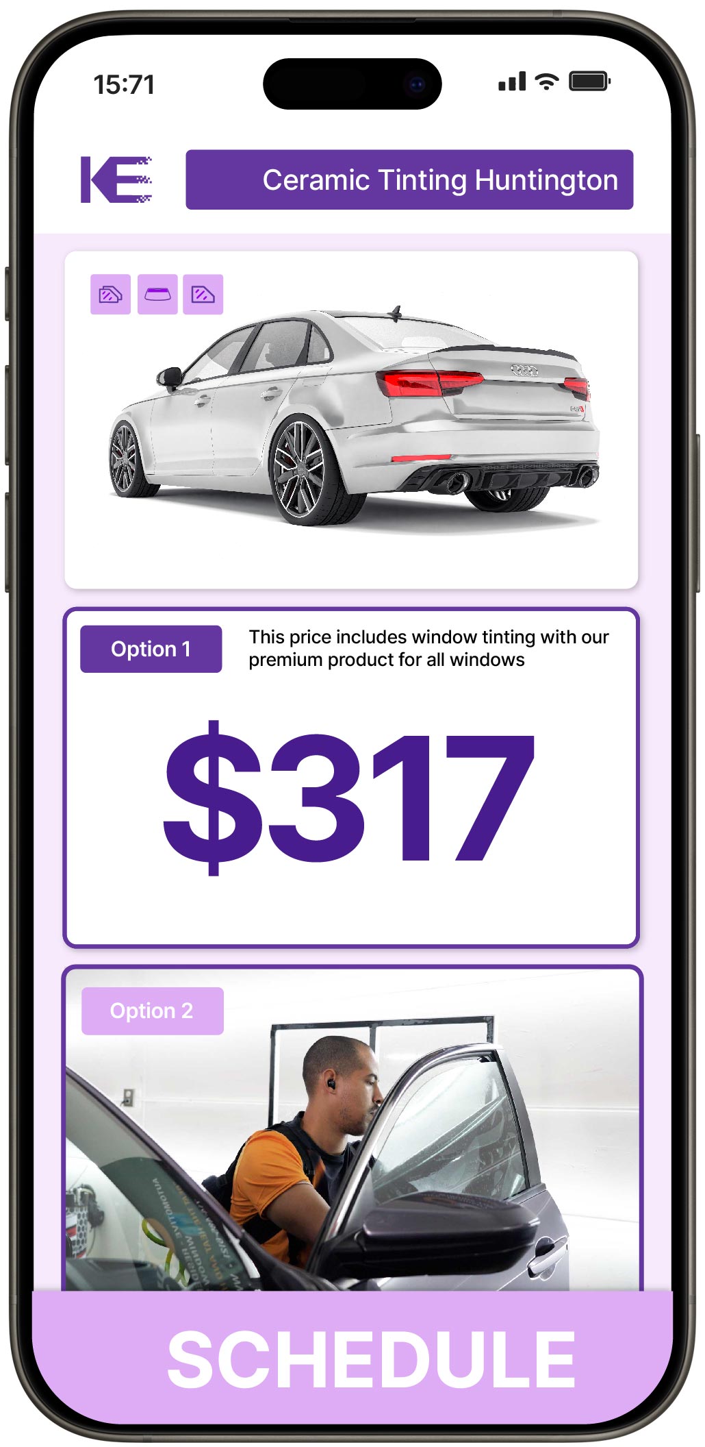 View Competitive Ceramic Window Tinting Prices in Huntington, New York