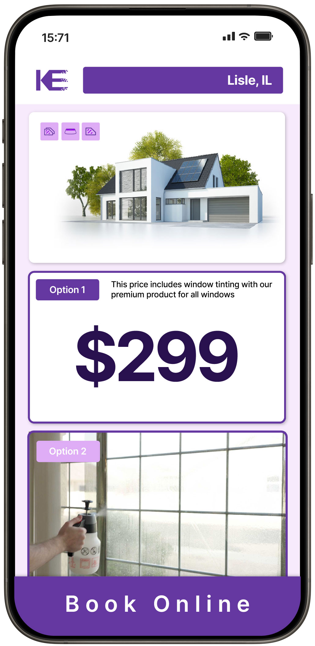 View Reasonable Home Window Tinting Rates in Lisle, Illinois