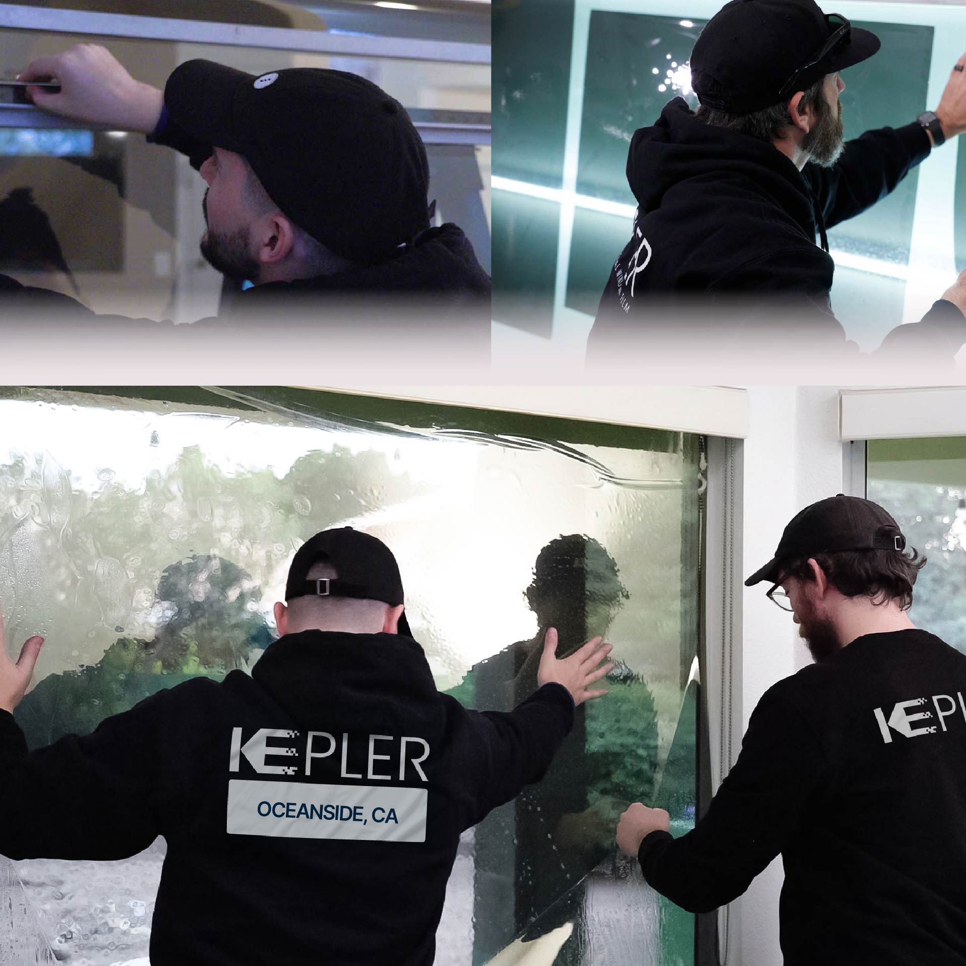 Kepler Specialist Performing Commercial Window Tinting in Oceanside Oceanside