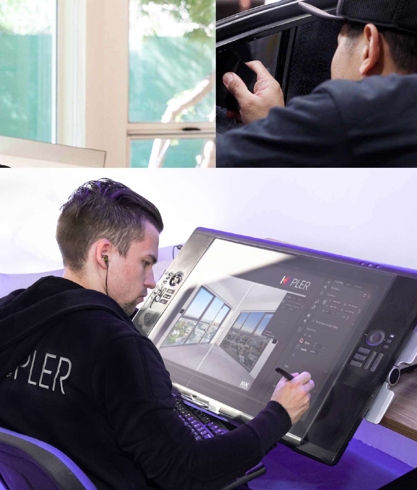 Kepler Specialist Performing Commercial Window Tinting in Forest Grove Forest Grove