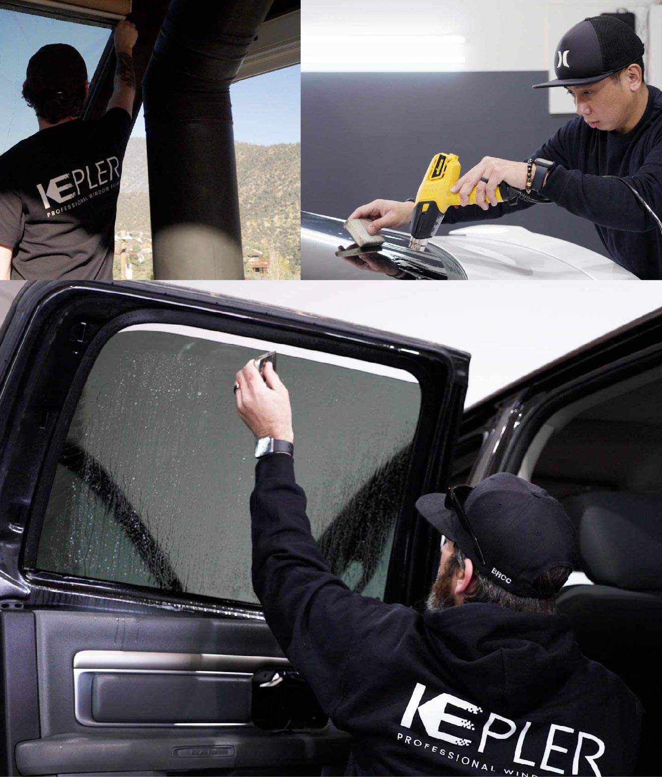 Kepler Window Tinting Specialists at Work in Lafayette, Louisiana