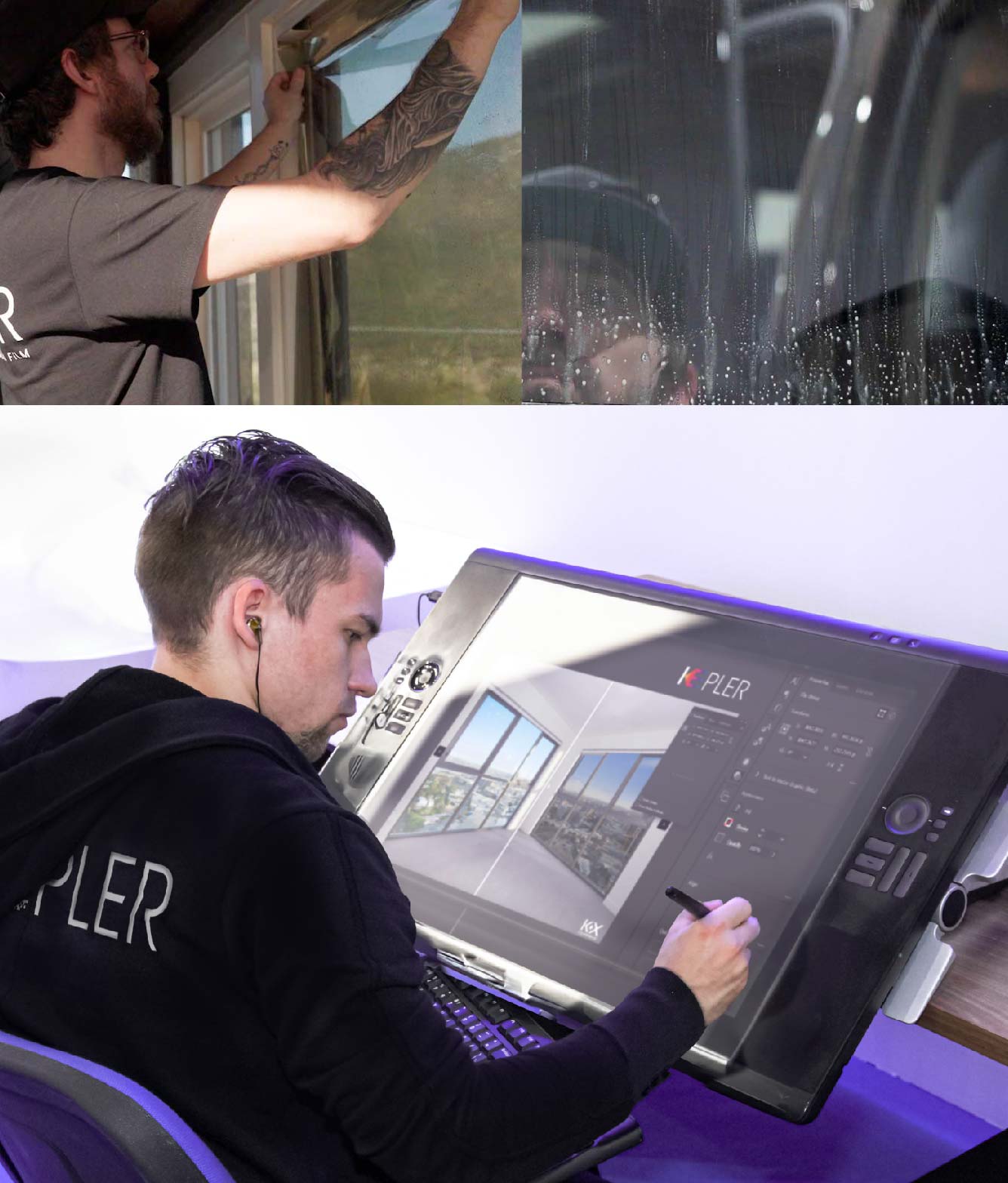 Kepler Specialist Performing Commercial Window Tinting in Wellington Wellington