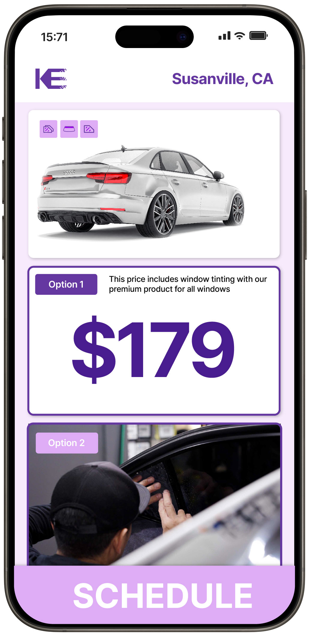 View Competitive Car Window Tinting Rates in Susanville, California