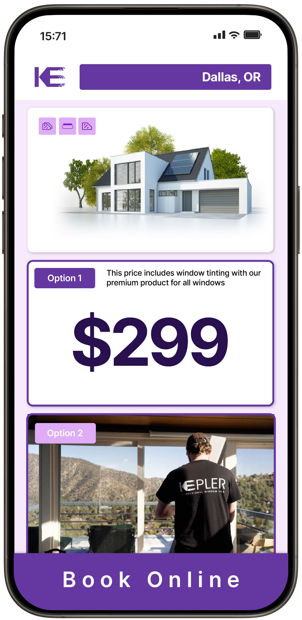 View Reasonable Home Window Tinting Rates in Dallas, Oregon