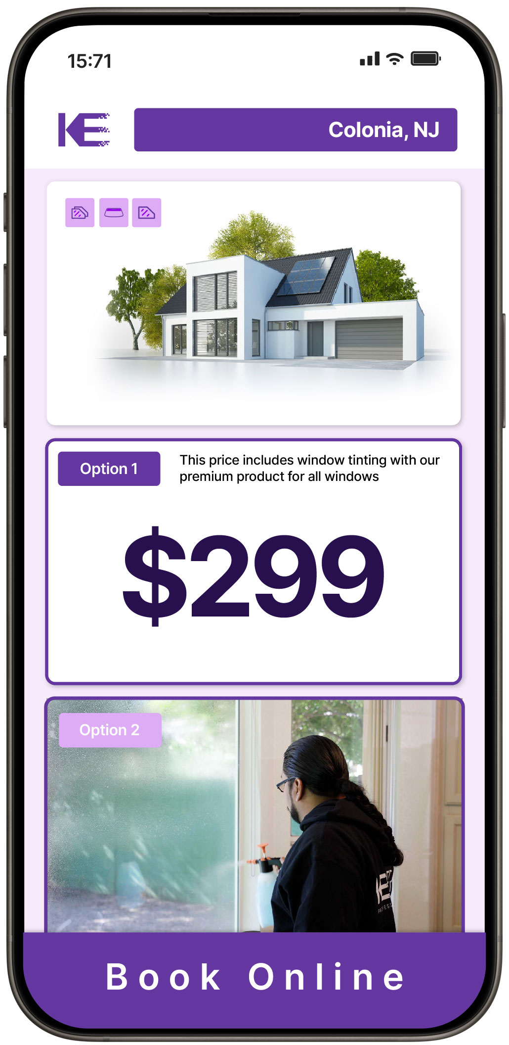 View Reasonable Home Window Tinting Rates in Colonia, New Jersey