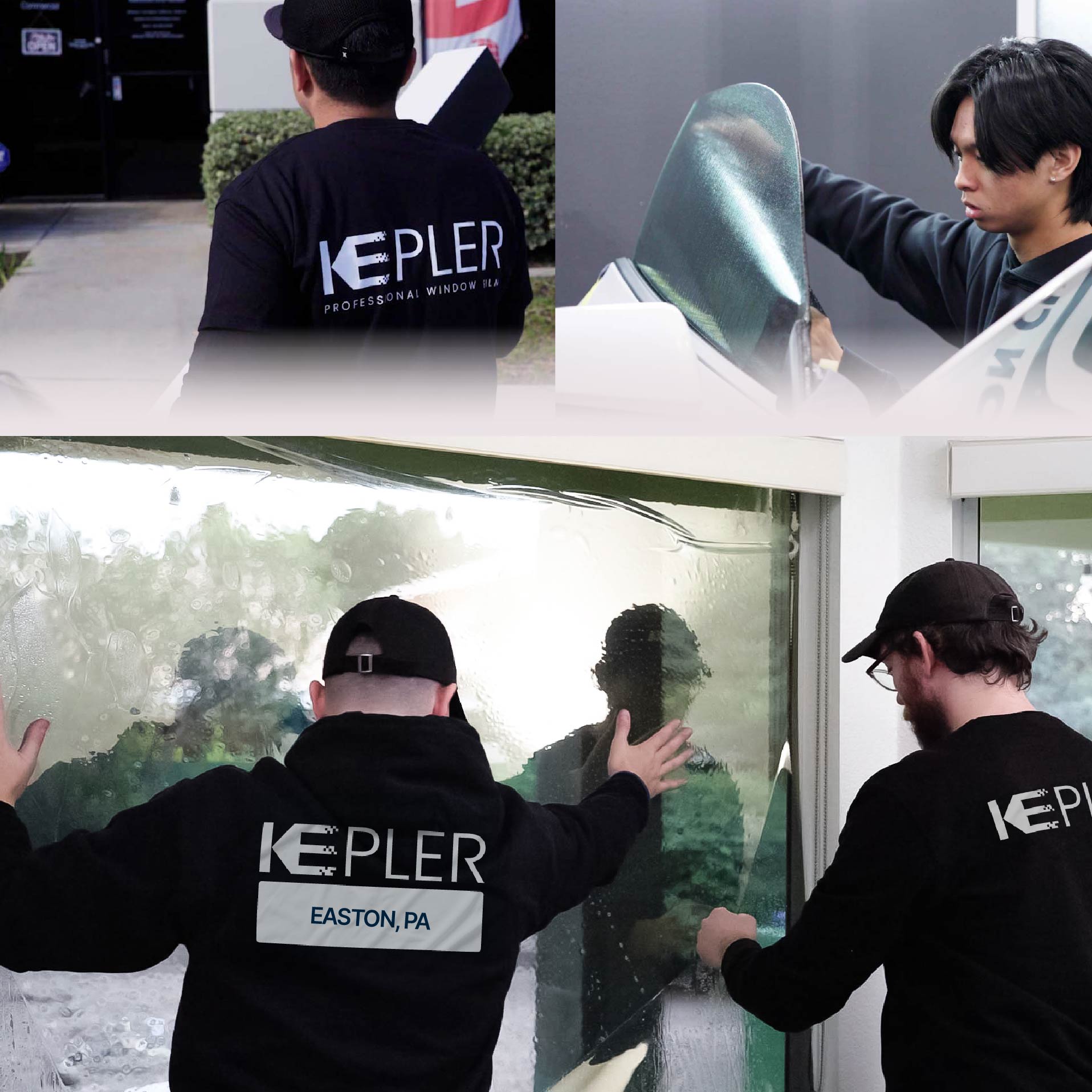 Kepler Specialist Performing Commercial Window Tinting in Easton Easton
