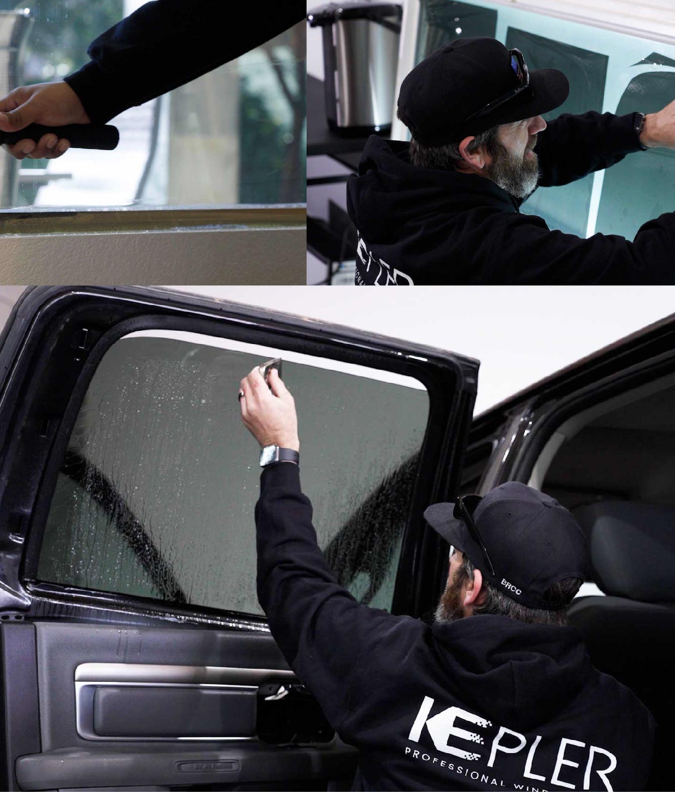 Kepler Window Tinting Specialists at Work in La Vergne, Tennessee