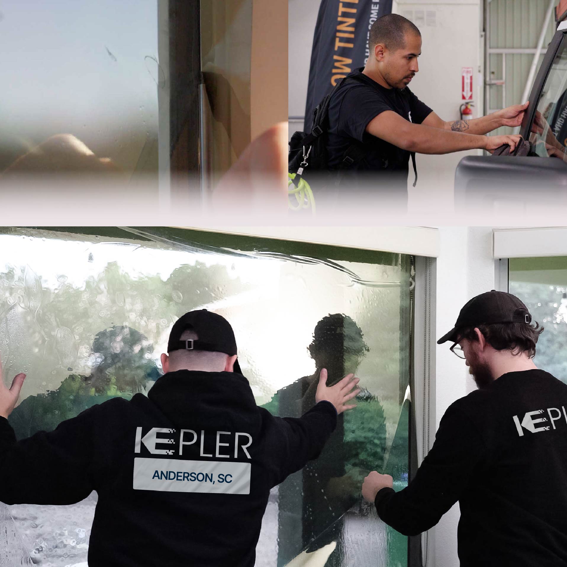 Kepler Specialist Performing Commercial Window Tinting in Anderson Anderson
