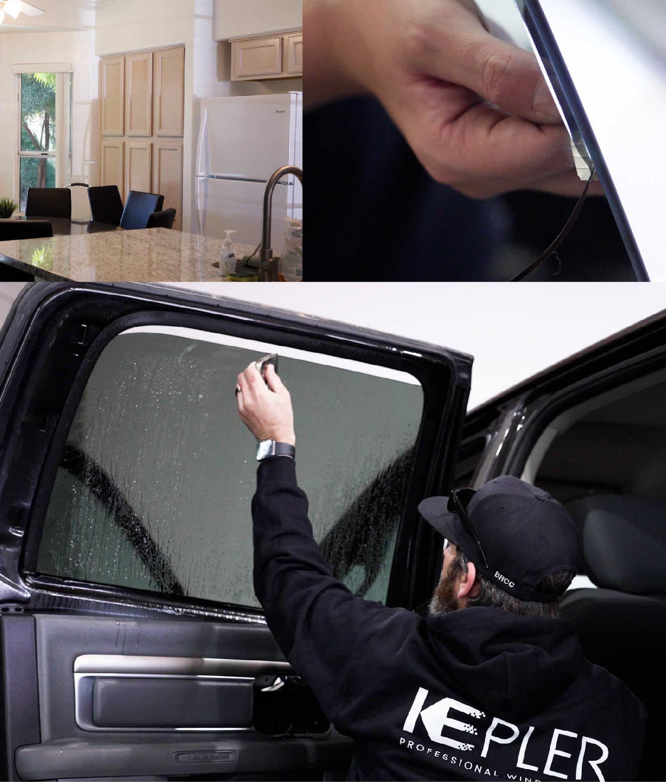 Kepler Window Tinting Specialists at Work in Salisbury, North Carolina