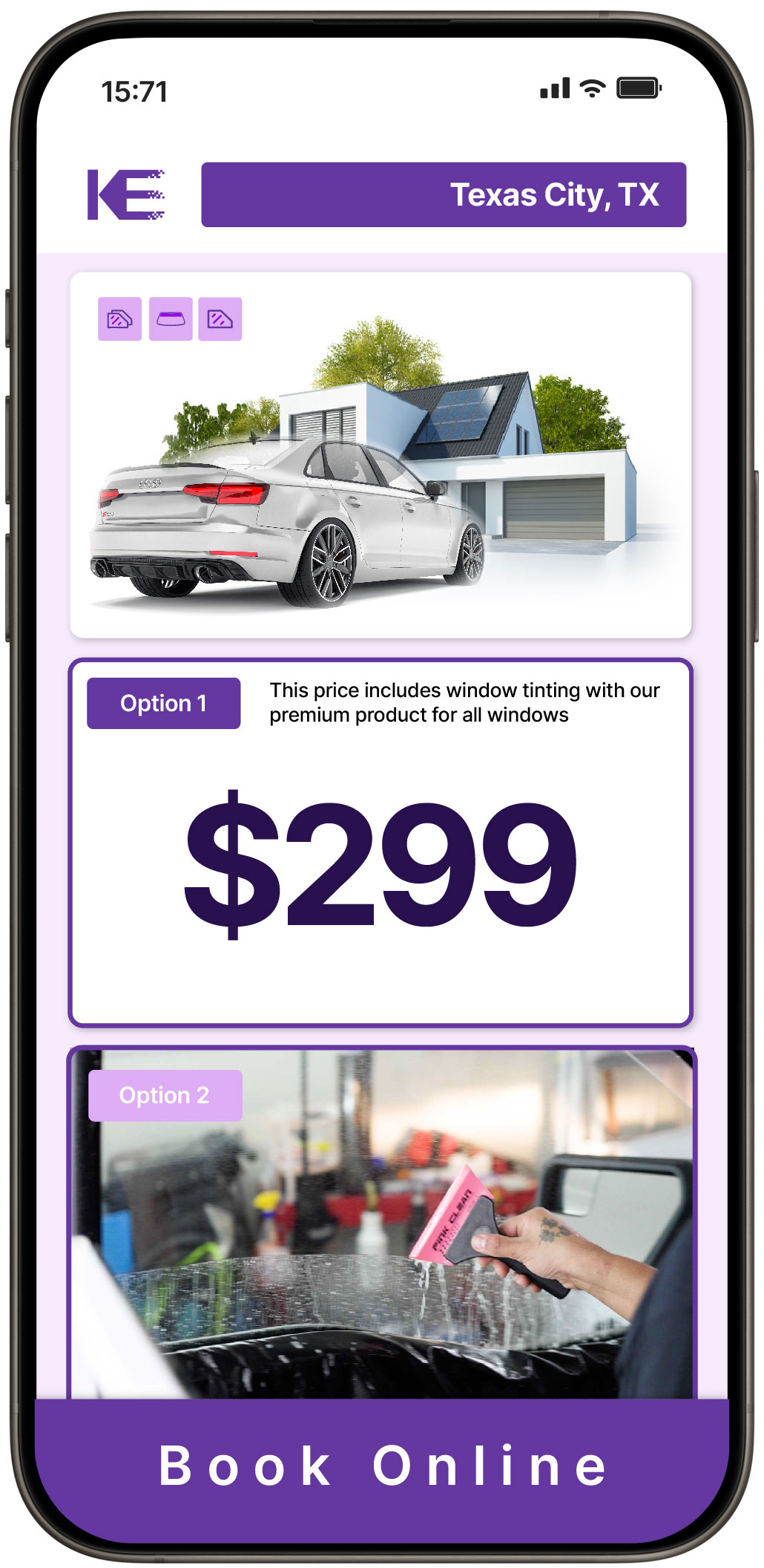 View Competitive Window Tinting Prices in Texas City, Texas