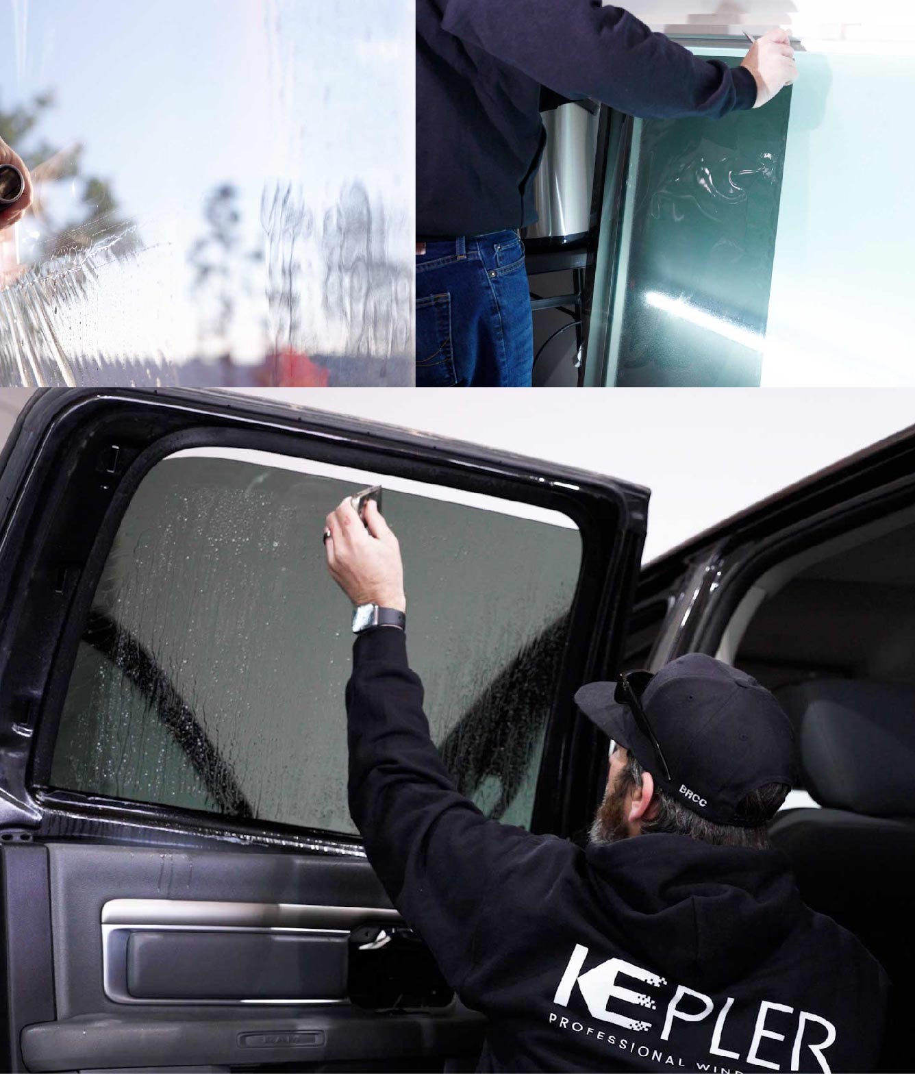 Kepler Window Tinting Specialists at Work in Roswell, Georgia