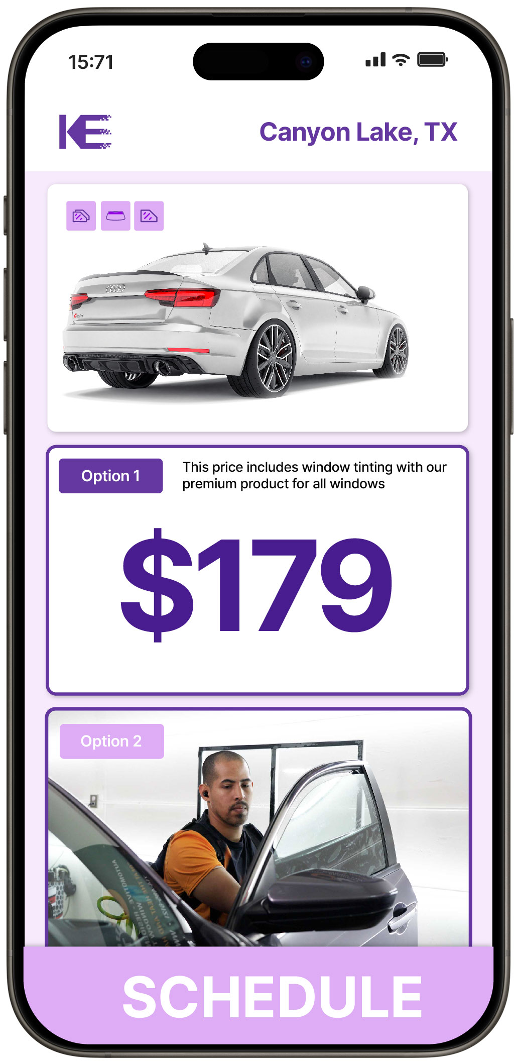 View Competitive Car Window Tinting Prices in Canyon Lake, Texas
