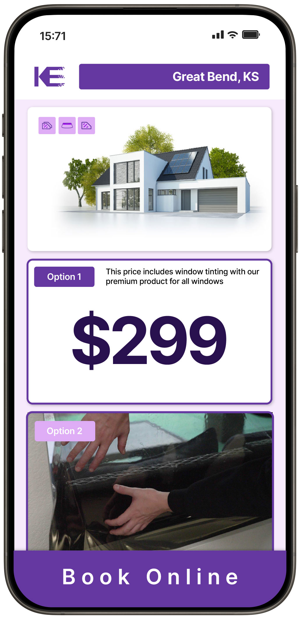 View Reasonable Home Window Tinting Prices in Great Bend, Kansas