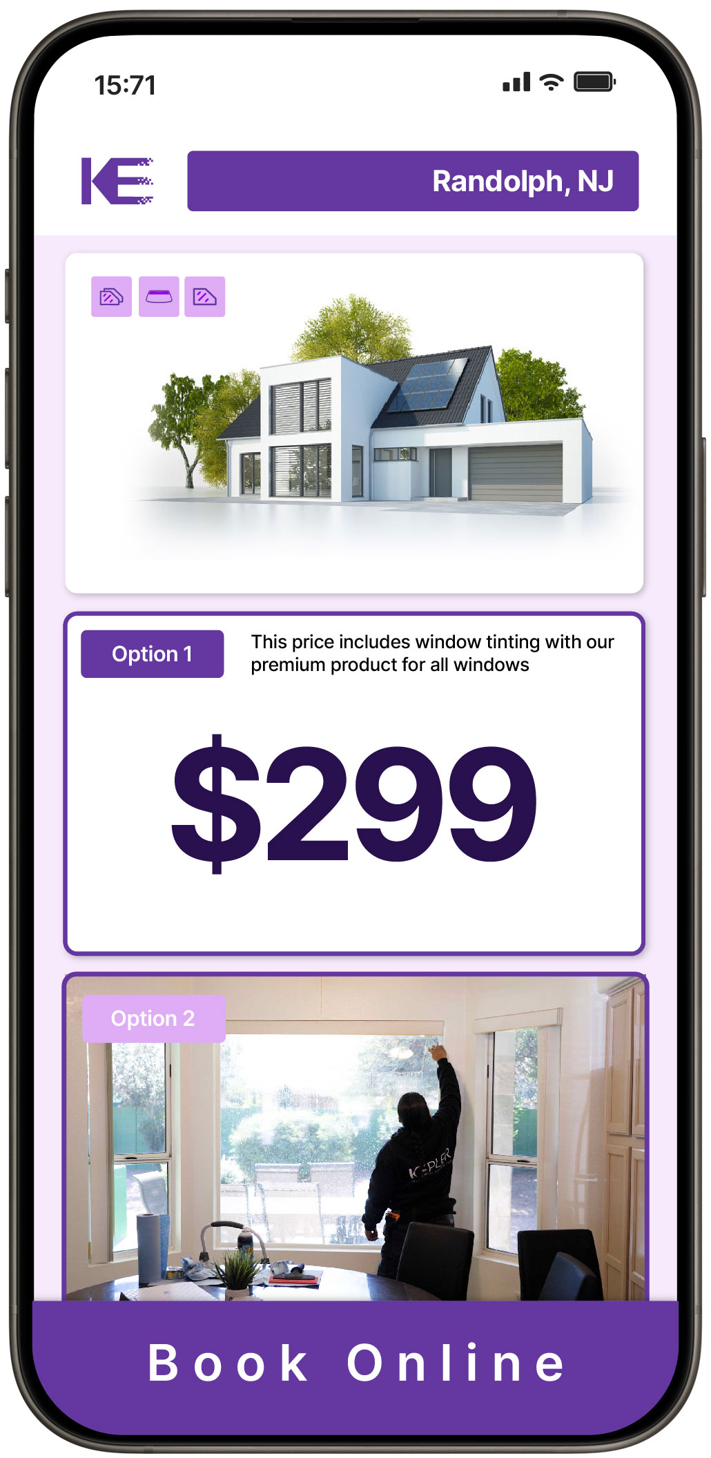 View Reasonable Home Window Tinting Rates in Randolph, New Jersey