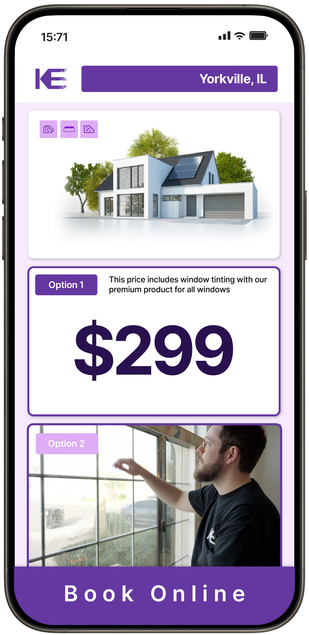 View Affordable Home Window Tinting Costs in Yorkville, Illinois