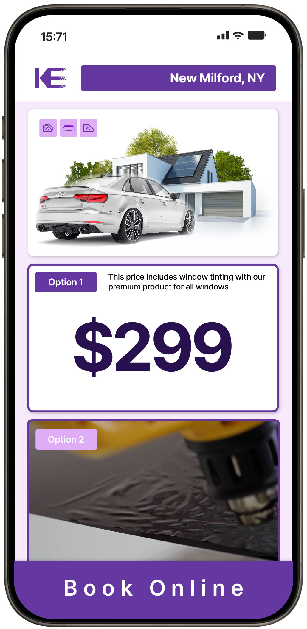 View Competitive Window Tinting Prices in New Milford, New York
