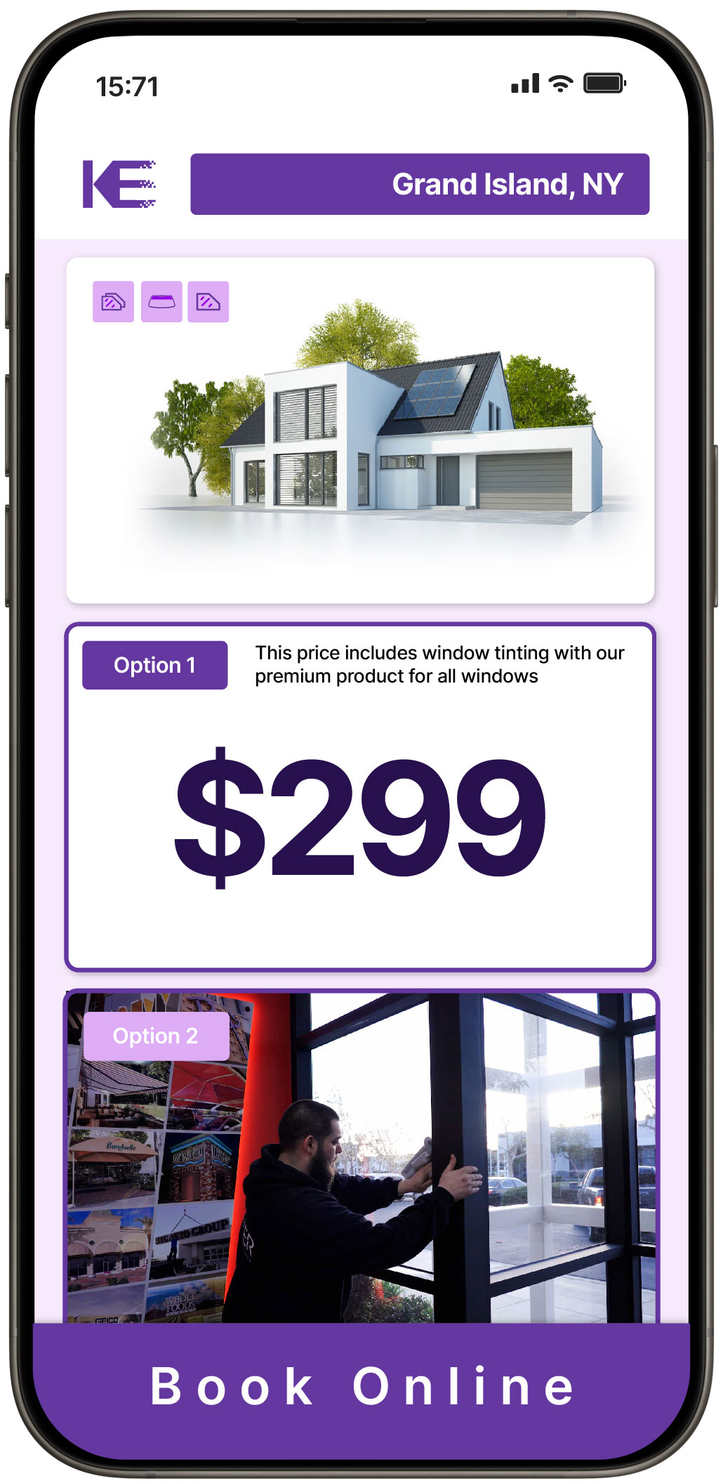 View Reasonable Home Window Tinting Rates in Grand Island, New York