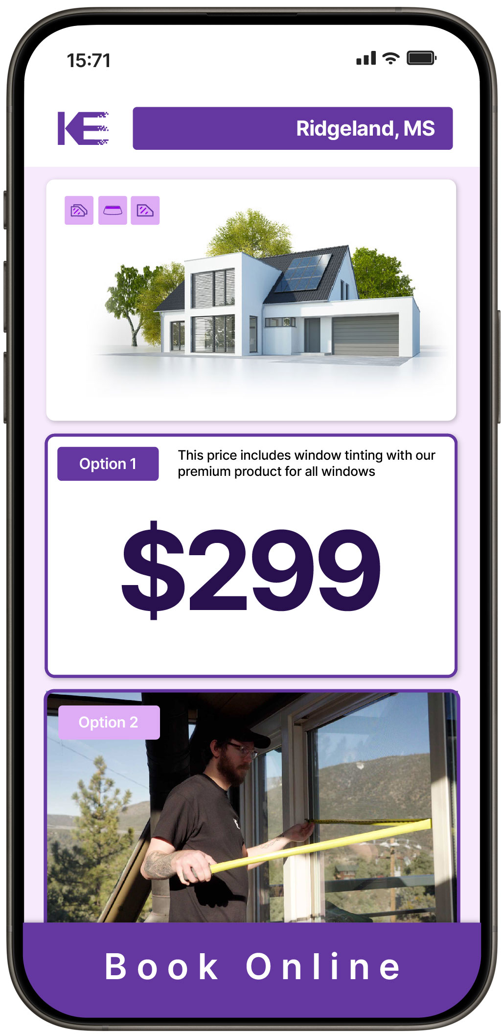 View Competitive Home Window Tinting Prices in Ridgeland, Mississippi