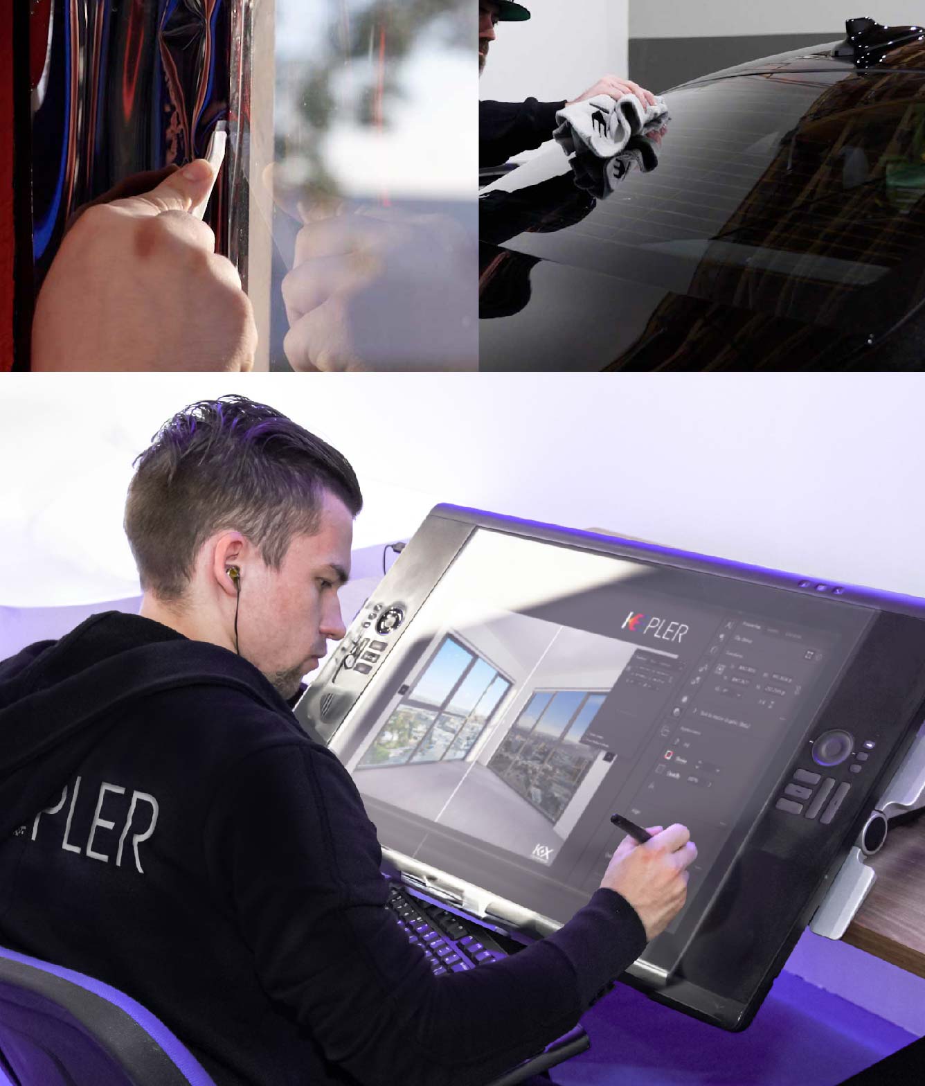 Kepler Specialist Performing Commercial Window Tinting in Chicago Chicago