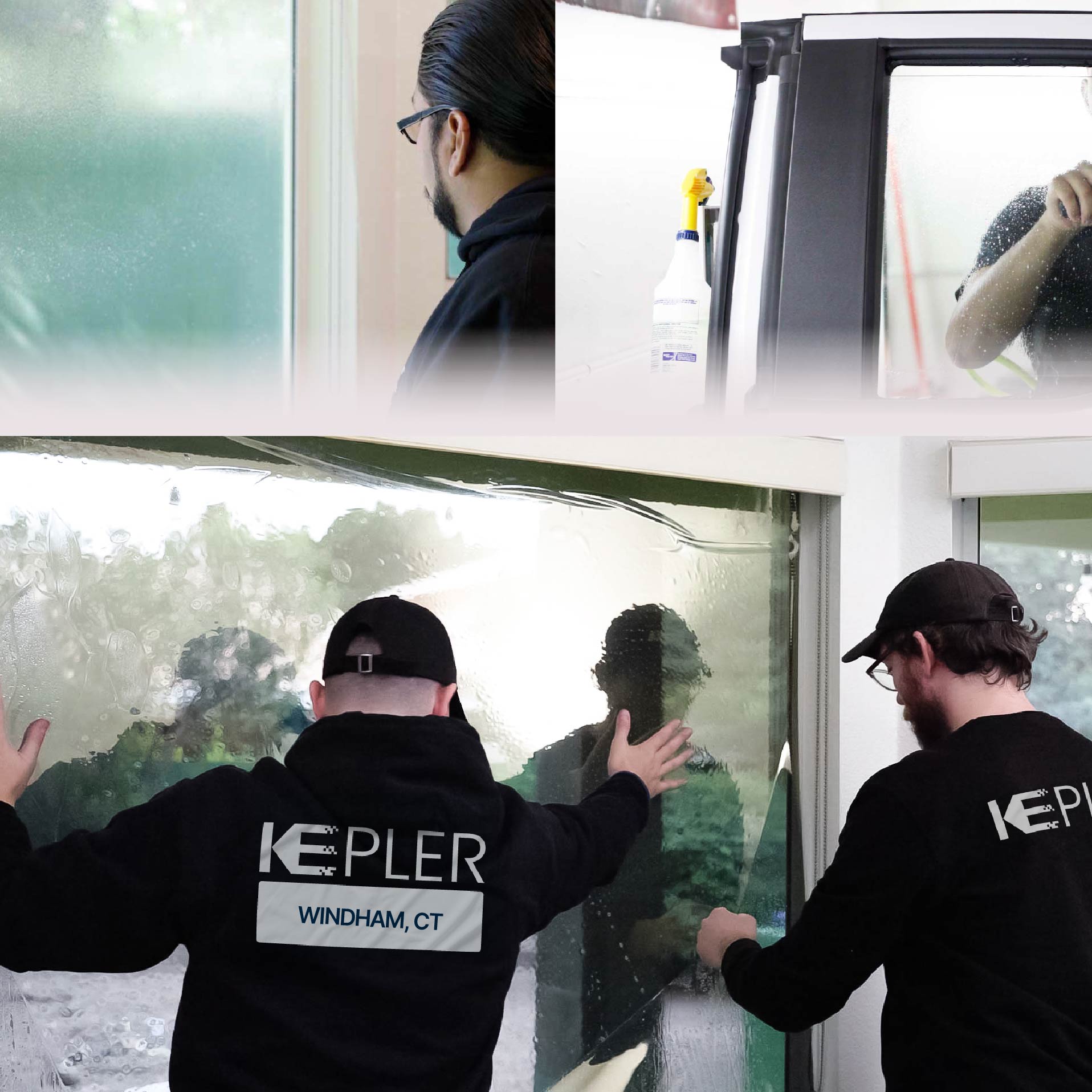 Kepler Specialist Performing Commercial Window Tinting in Windham Windham
