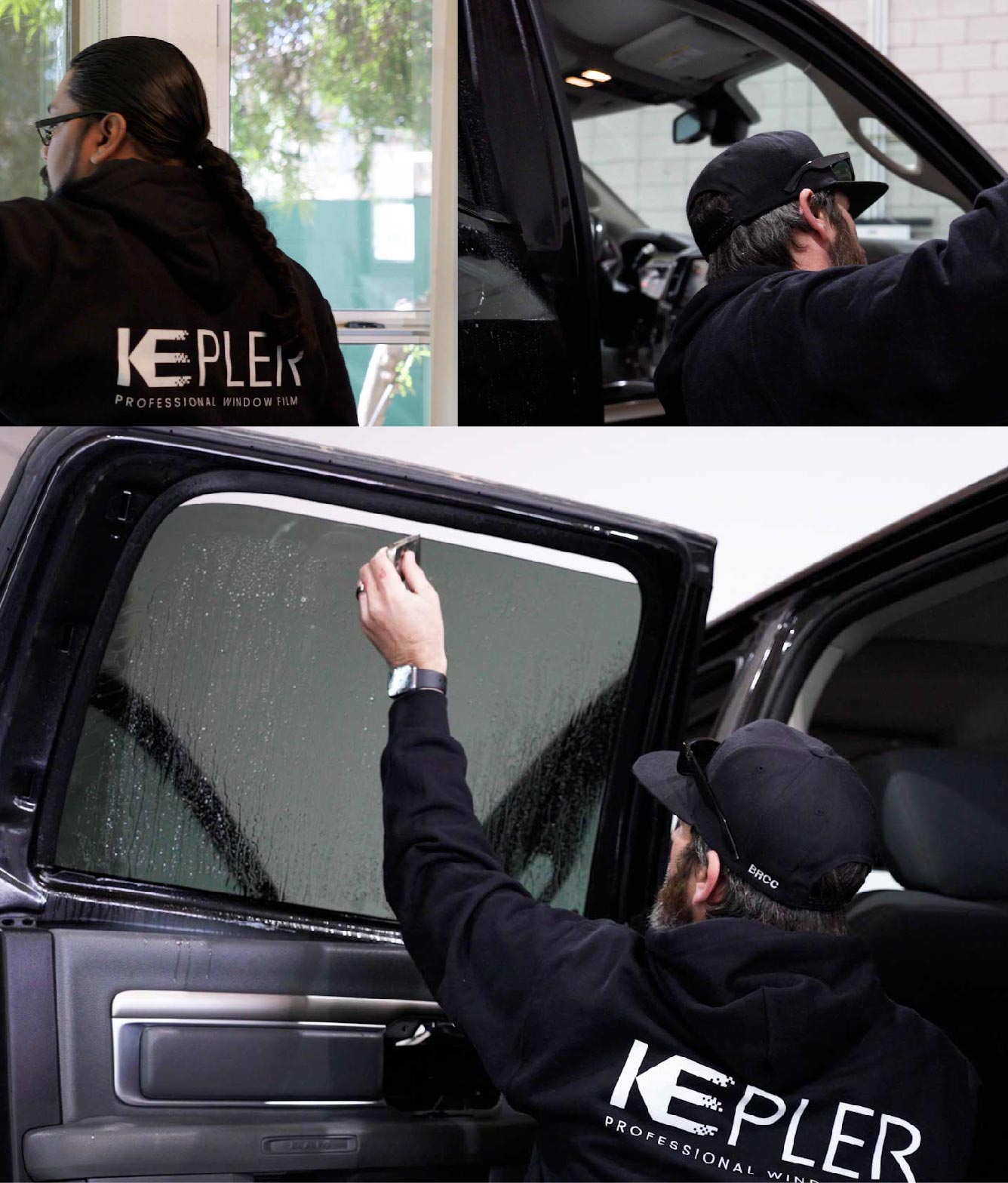 Kepler Window Tinting Specialists at Work in Port Washington, New York