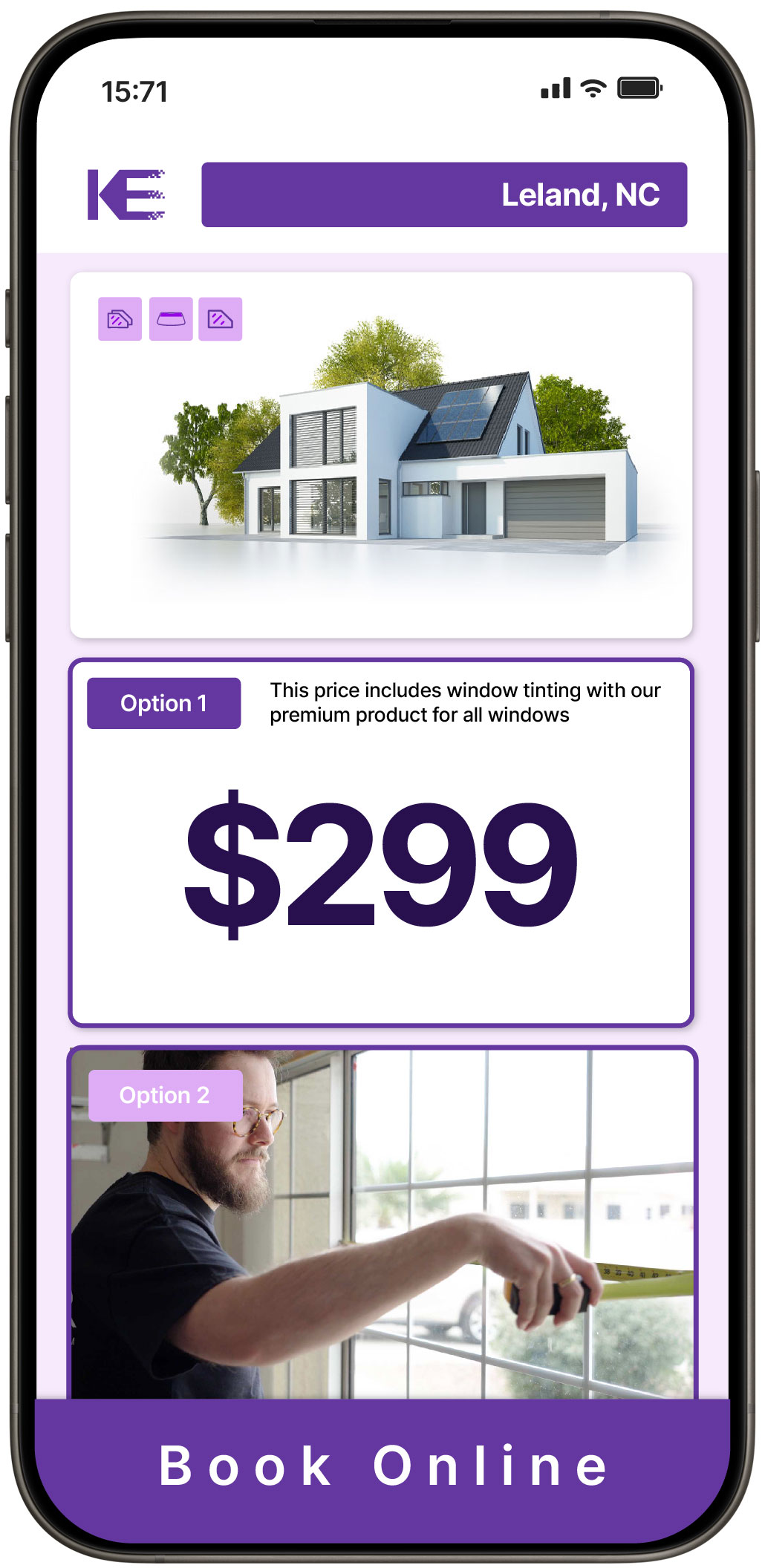 View Affordable Home Window Tinting Prices in Leland, North Carolina