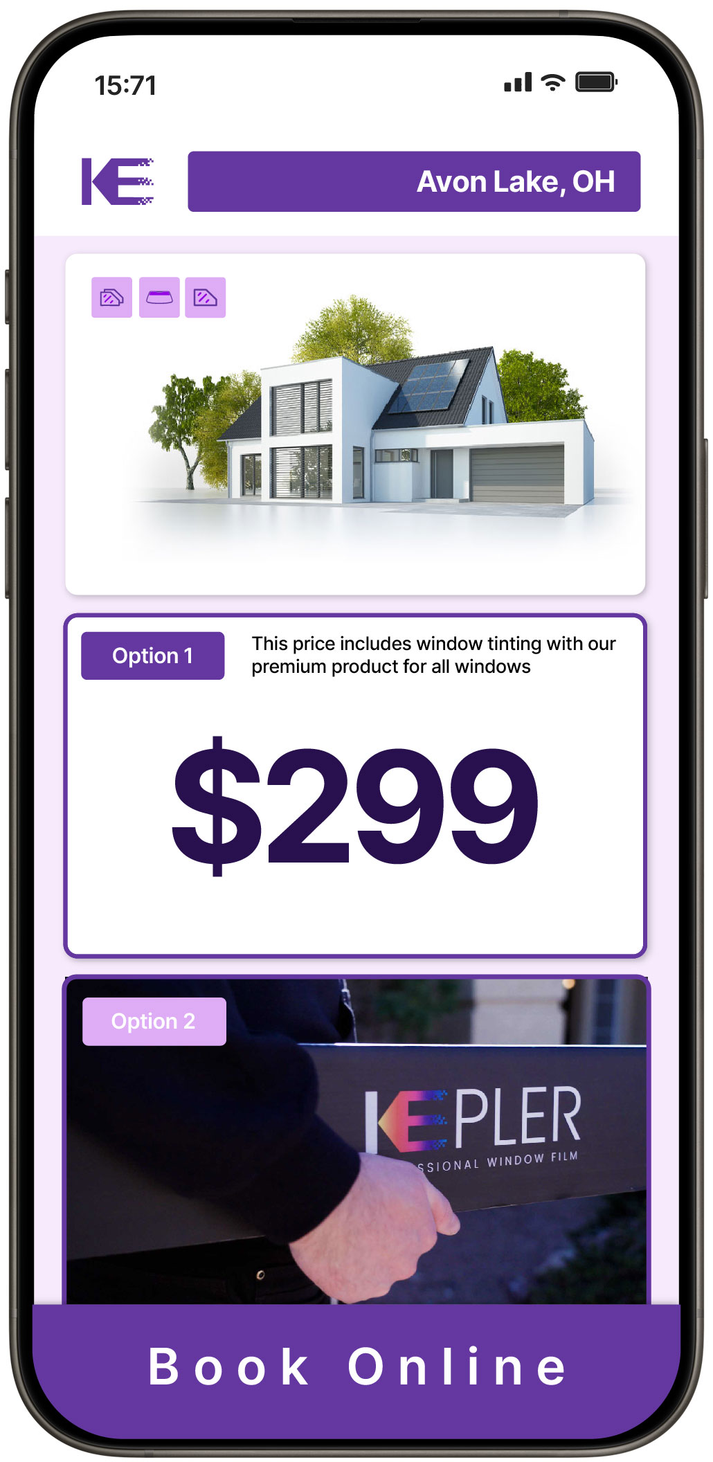 View Competitive Home Window Tinting Costs in Avon Lake, Ohio