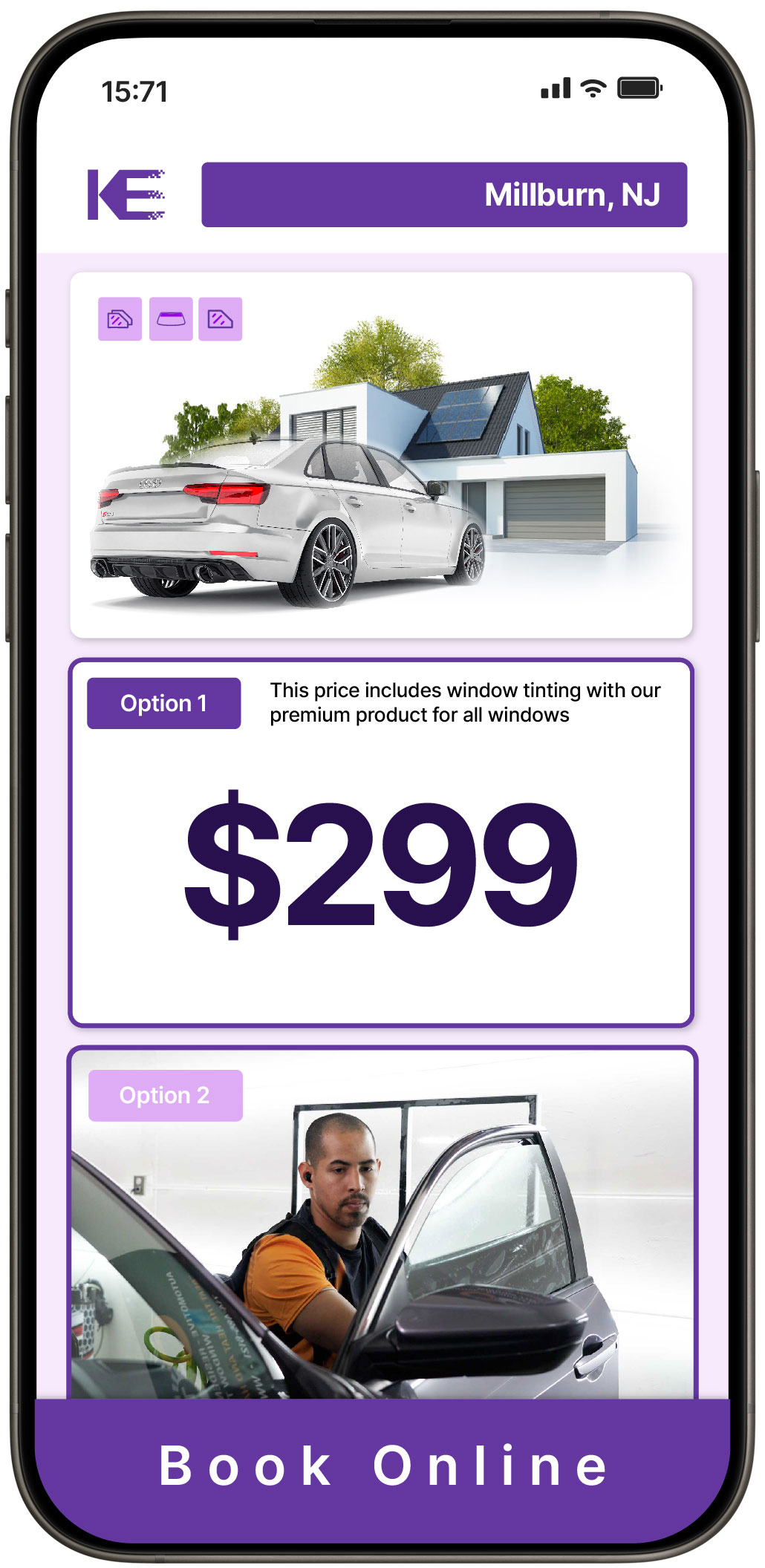 View Affordable Tesla Window Tinting Prices in Belleville, New Jersey